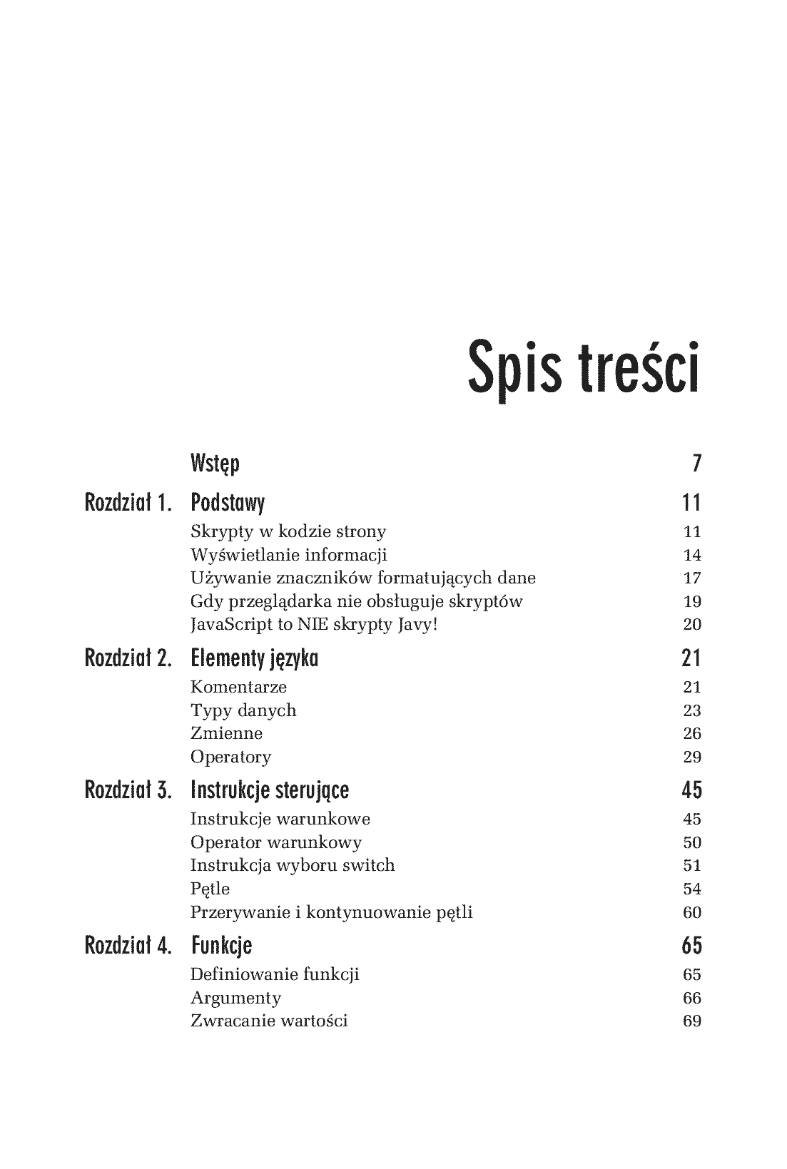 Fragment „JavaScript. Ćwiczenia praktyczne. Wydanie III” — strona 3 z 30