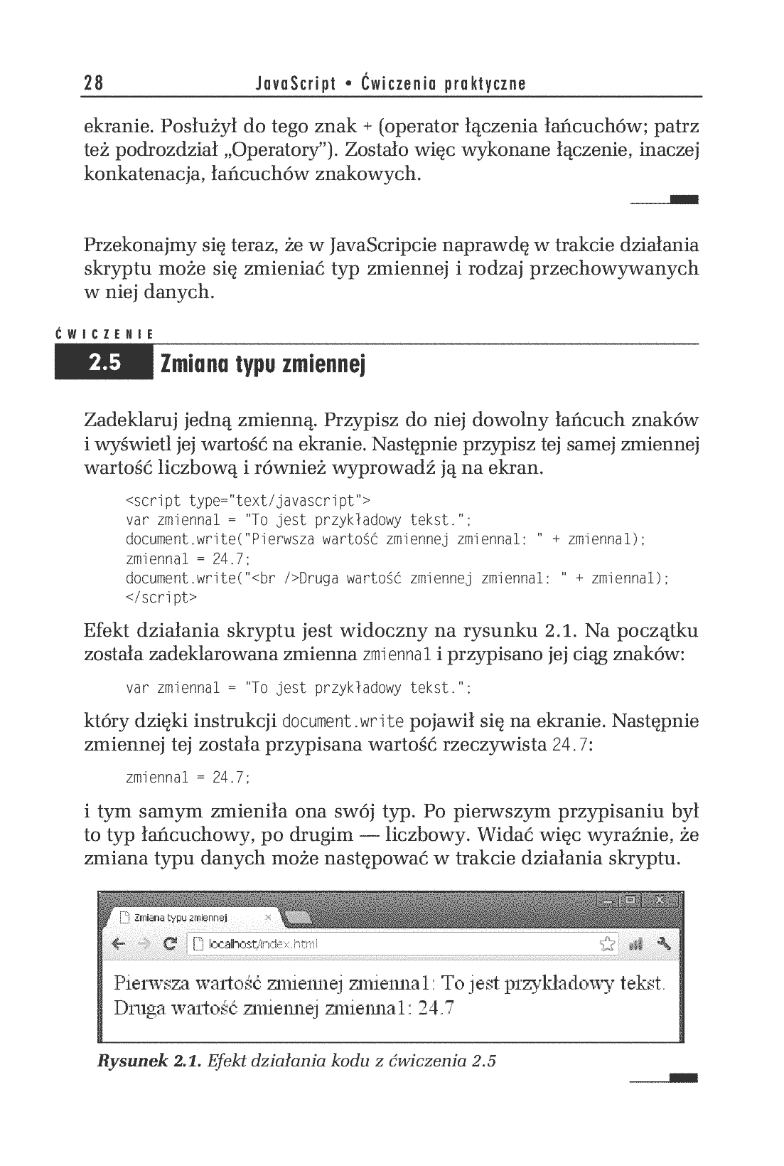 Fragment „JavaScript. Ćwiczenia praktyczne. Wydanie III” — strona 14 z 30
