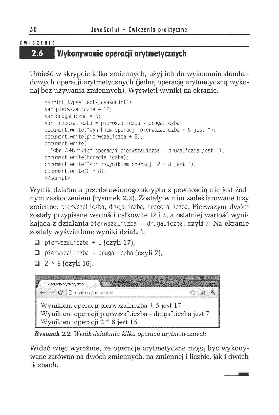 Fragment „JavaScript. Ćwiczenia praktyczne. Wydanie III” — strona 16 z 30
