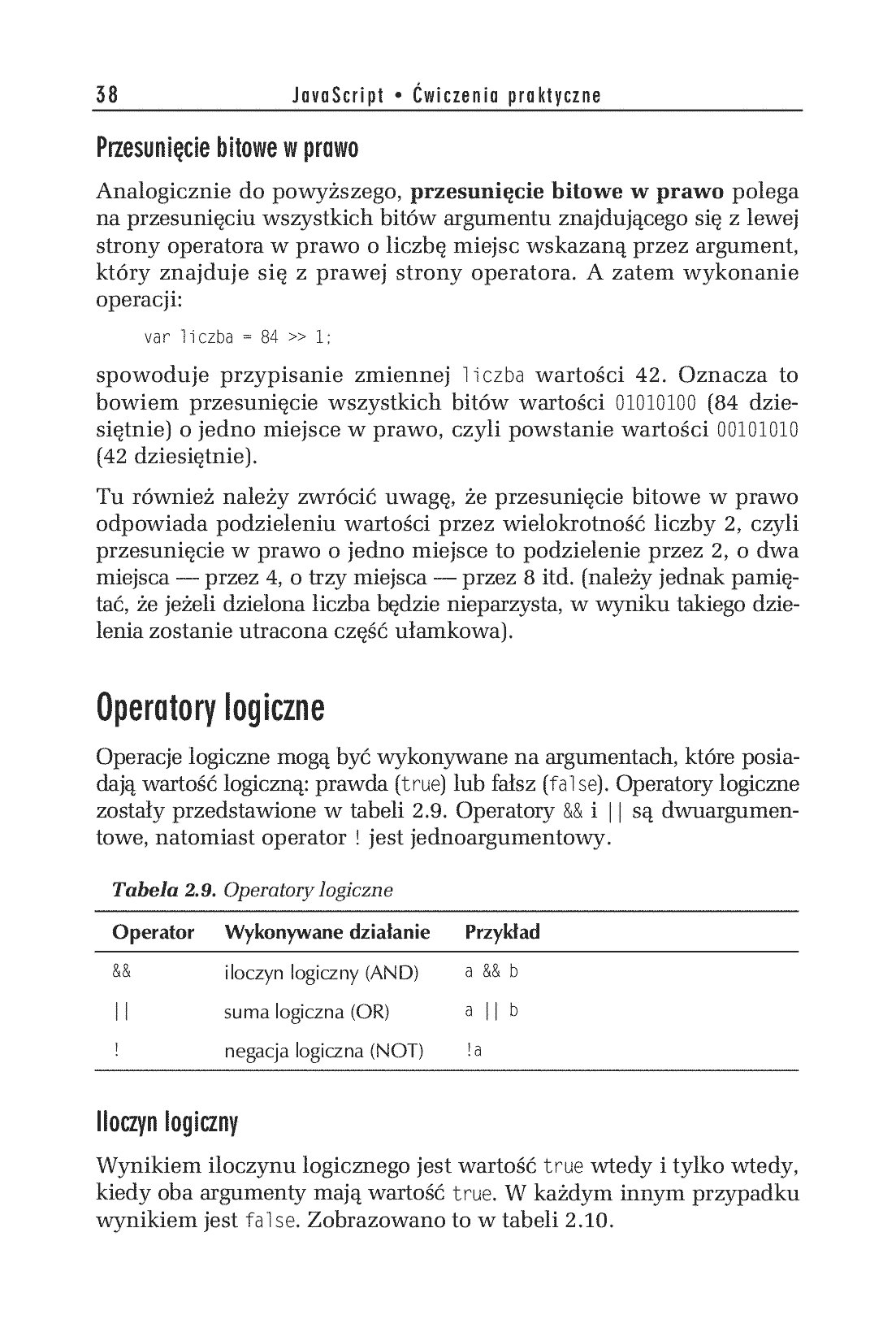 Fragment „JavaScript. Ćwiczenia praktyczne. Wydanie III” — strona 24 z 30
