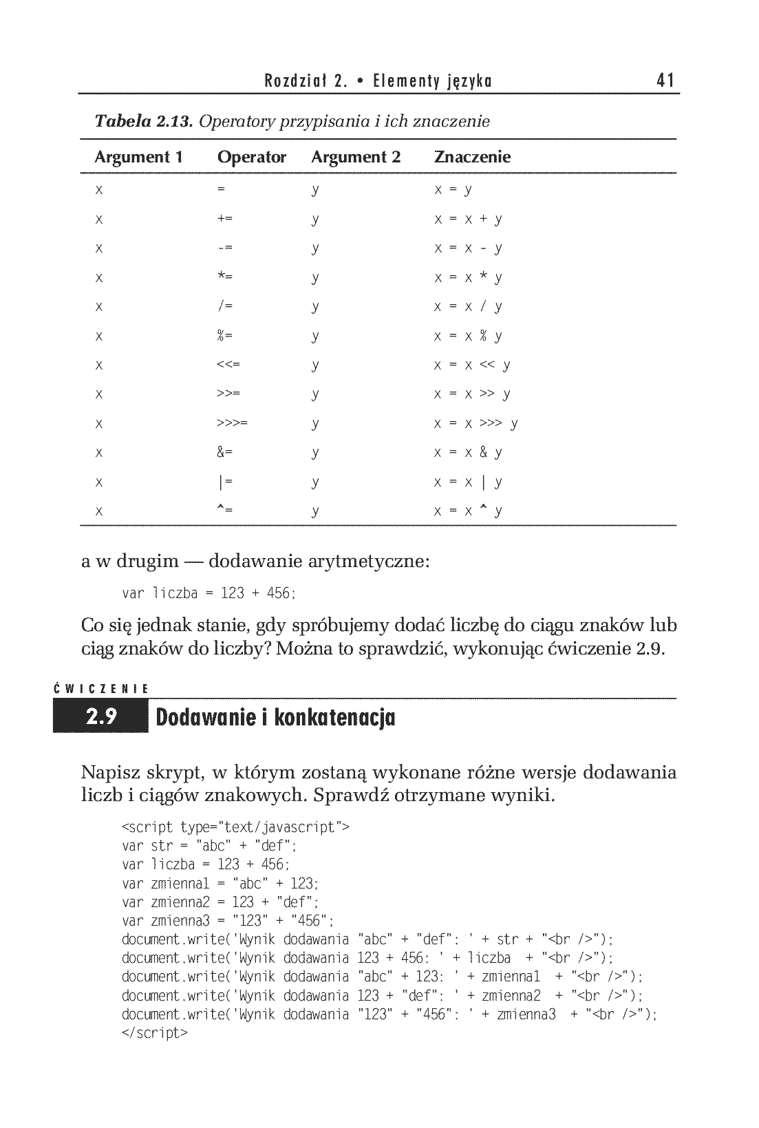 Fragment „JavaScript. Ćwiczenia praktyczne. Wydanie III” — strona 27 z 30