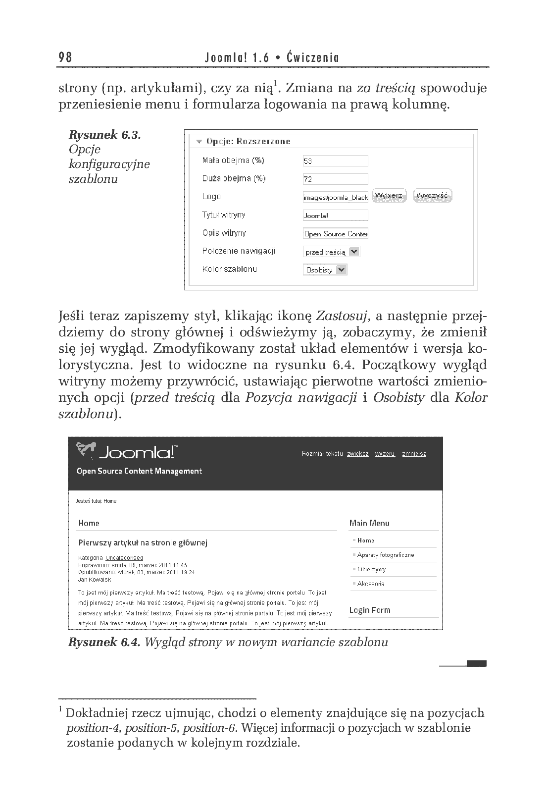Fragment „Joomla! 1.6. Ćwiczenia” — strona 8 z 11