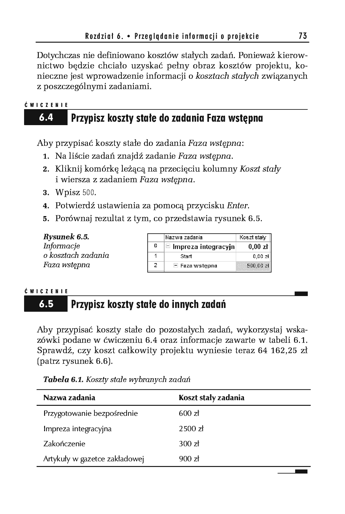 Fragment „MS Project 2007. Ćwiczenia praktyczne” — strona 8 z 30