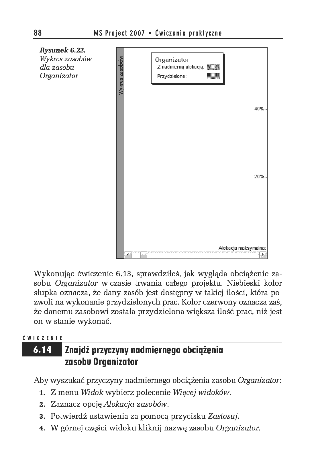 Fragment „MS Project 2007. Ćwiczenia praktyczne” — strona 23 z 30