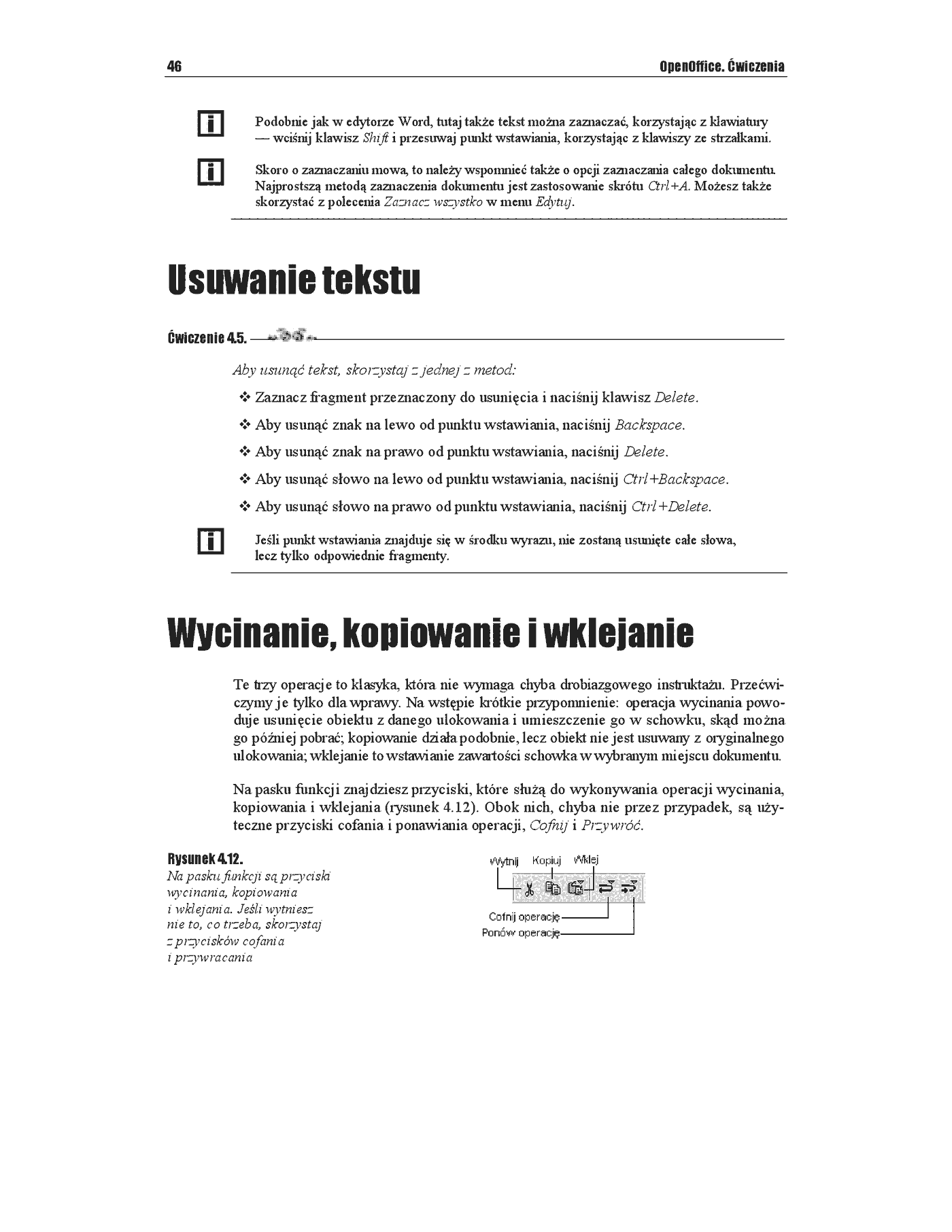 Fragment „OpenOffice. Ćwiczenia” — strona 11 z 21