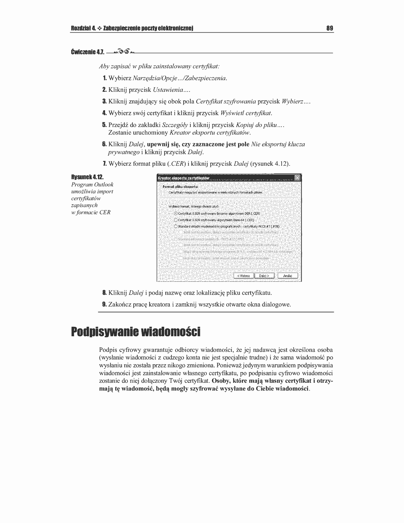 Fragment „Outlook 2003 PL. Ćwiczenia praktyczne” — strona 17 z 20