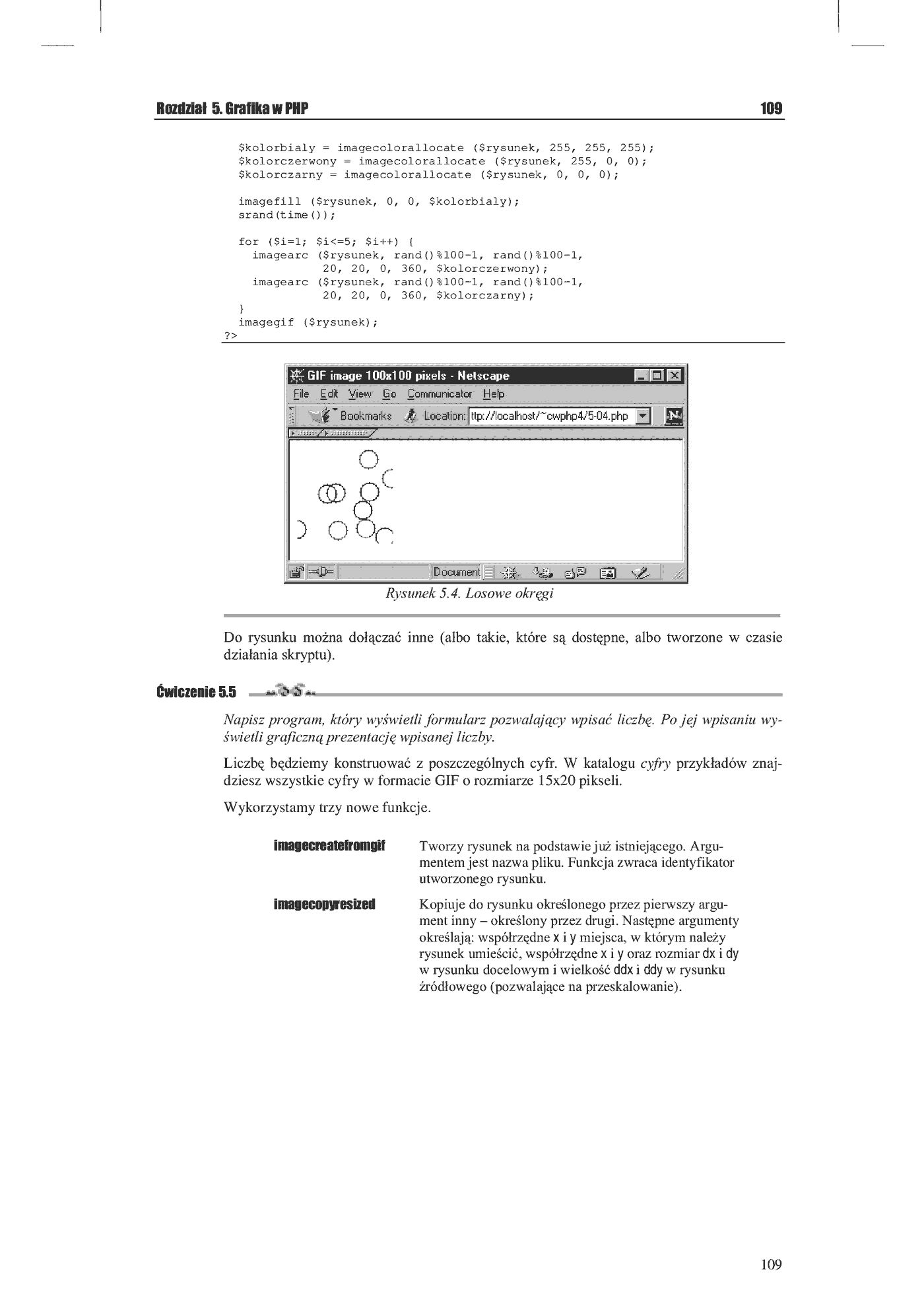 Fragment „PHP 4. Tworzenie stron WWW. Ćwiczenia praktyczne” — strona 7 z 16