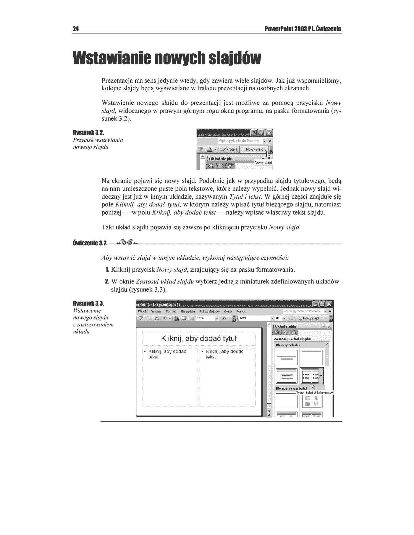 Fragment „PowerPoint 2003 PL. Ćwiczenia” — strona 5 z 30