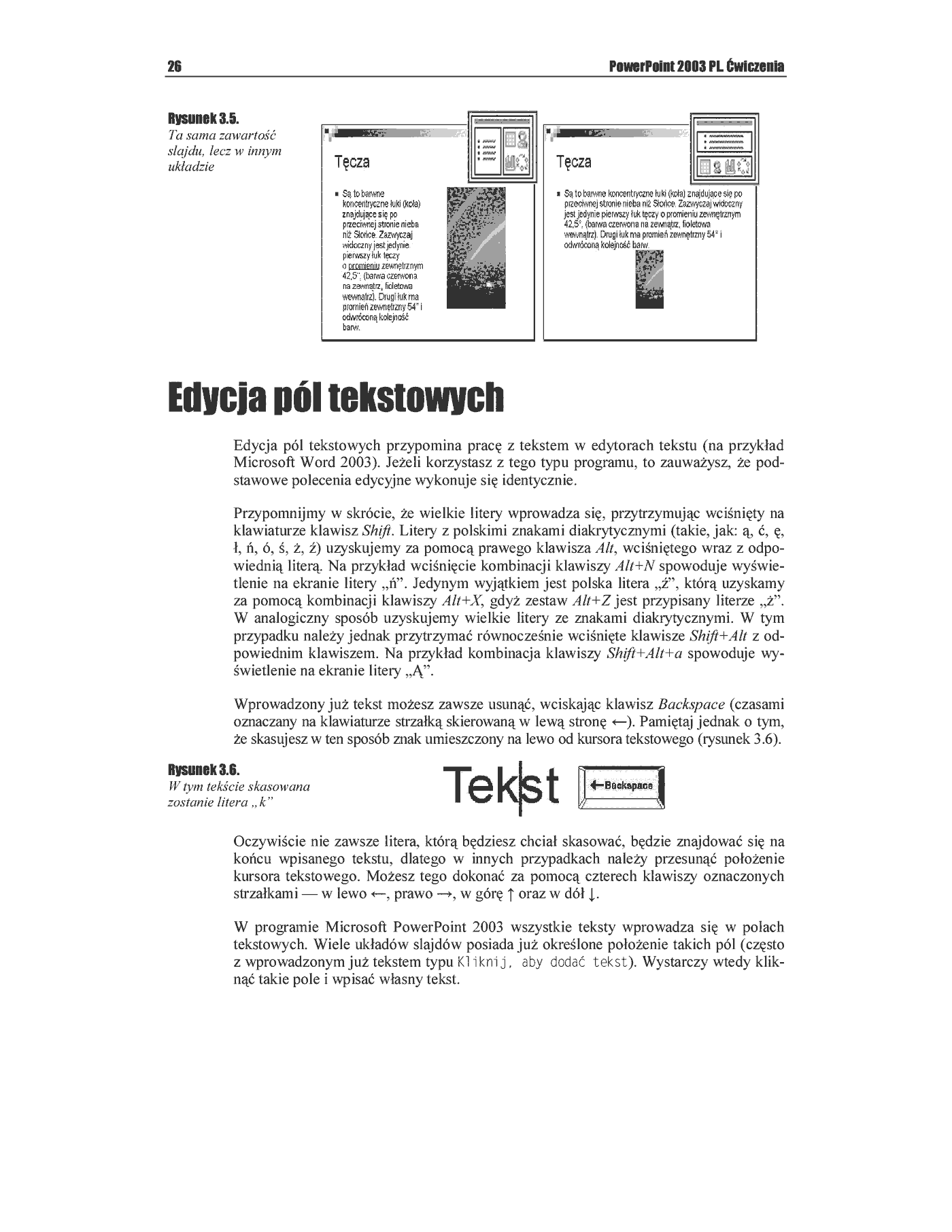 Fragment „PowerPoint 2003 PL. Ćwiczenia” — strona 7 z 30
