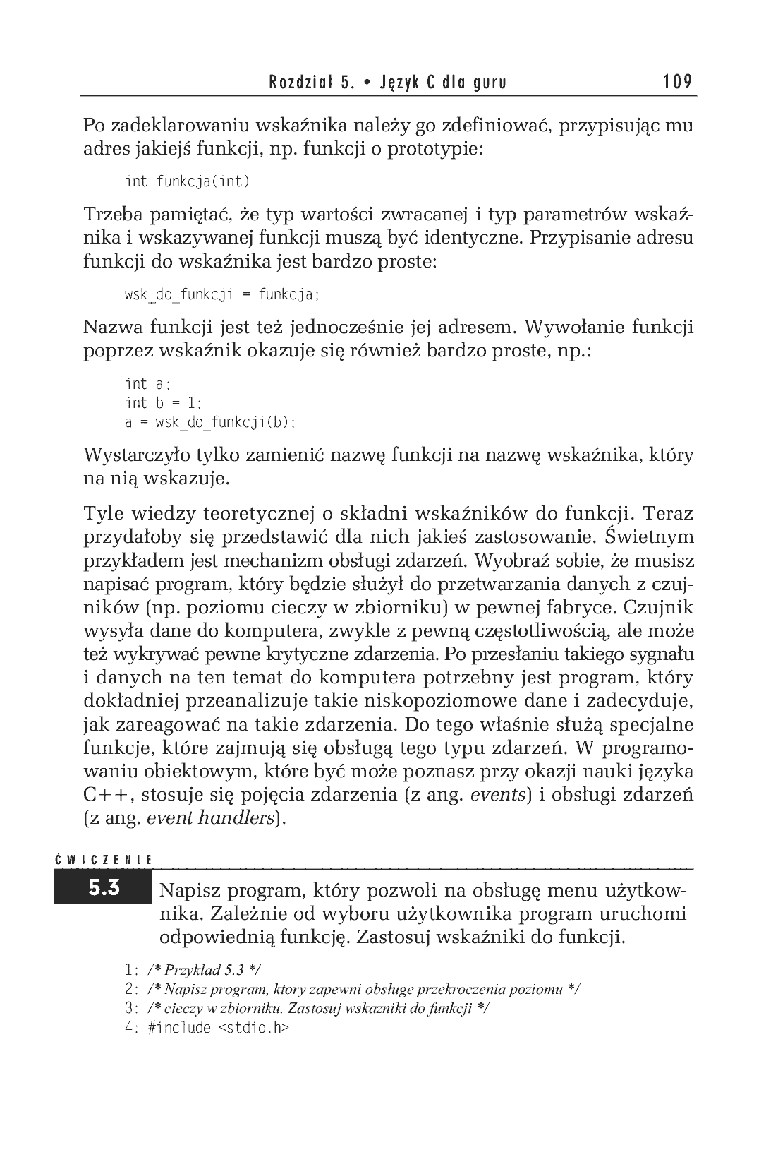 Fragment „Programowanie w języku C. Ćwiczenia praktyczne. Wydanie II” — strona 11 z 22