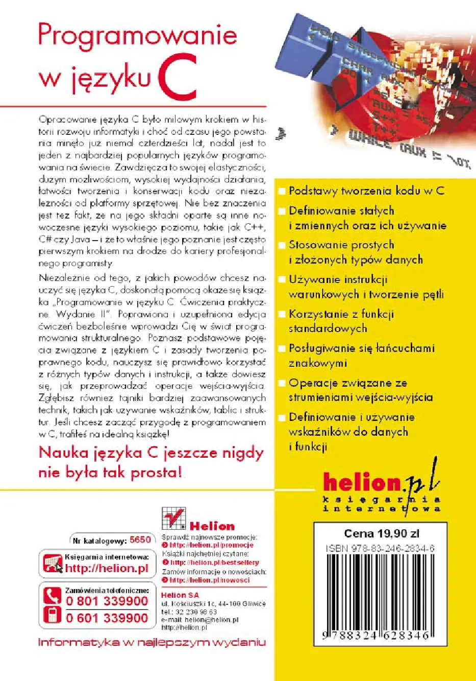 Fragment „Programowanie w języku C. Ćwiczenia praktyczne. Wydanie II” — strona 22 z 22