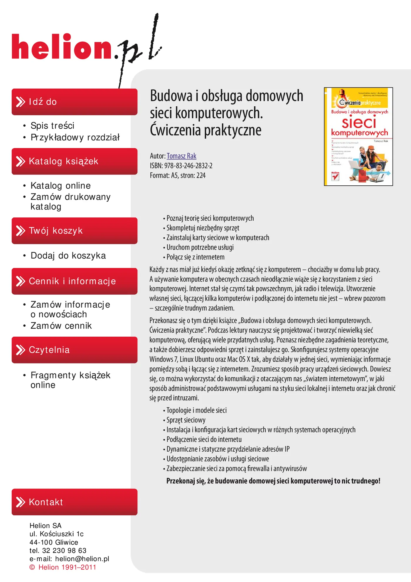 Fragment „Budowa i obsługa domowych sieci komputerowych. Ćwiczenia praktyczne” — strona 2 z 30