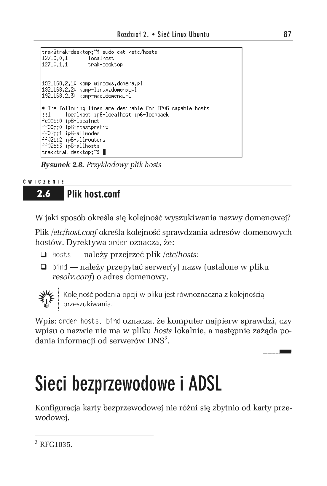 Fragment „Budowa i obsługa domowych sieci komputerowych. Ćwiczenia praktyczne” — strona 11 z 30