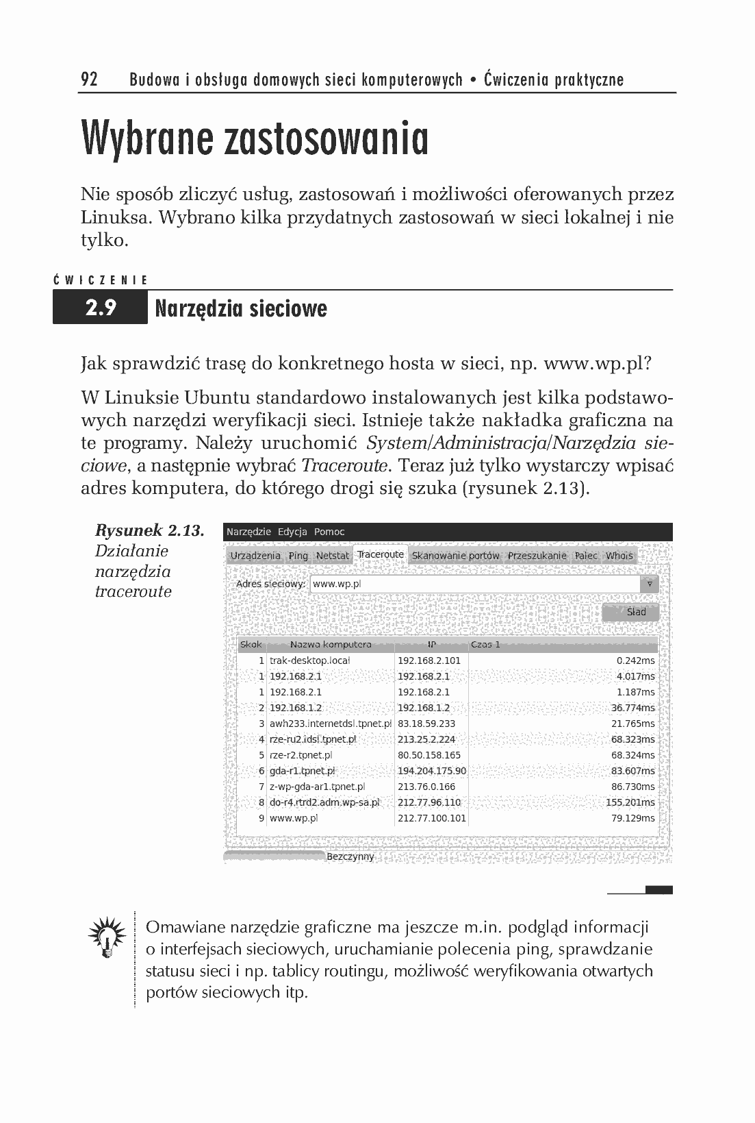 Fragment „Budowa i obsługa domowych sieci komputerowych. Ćwiczenia praktyczne” — strona 16 z 30