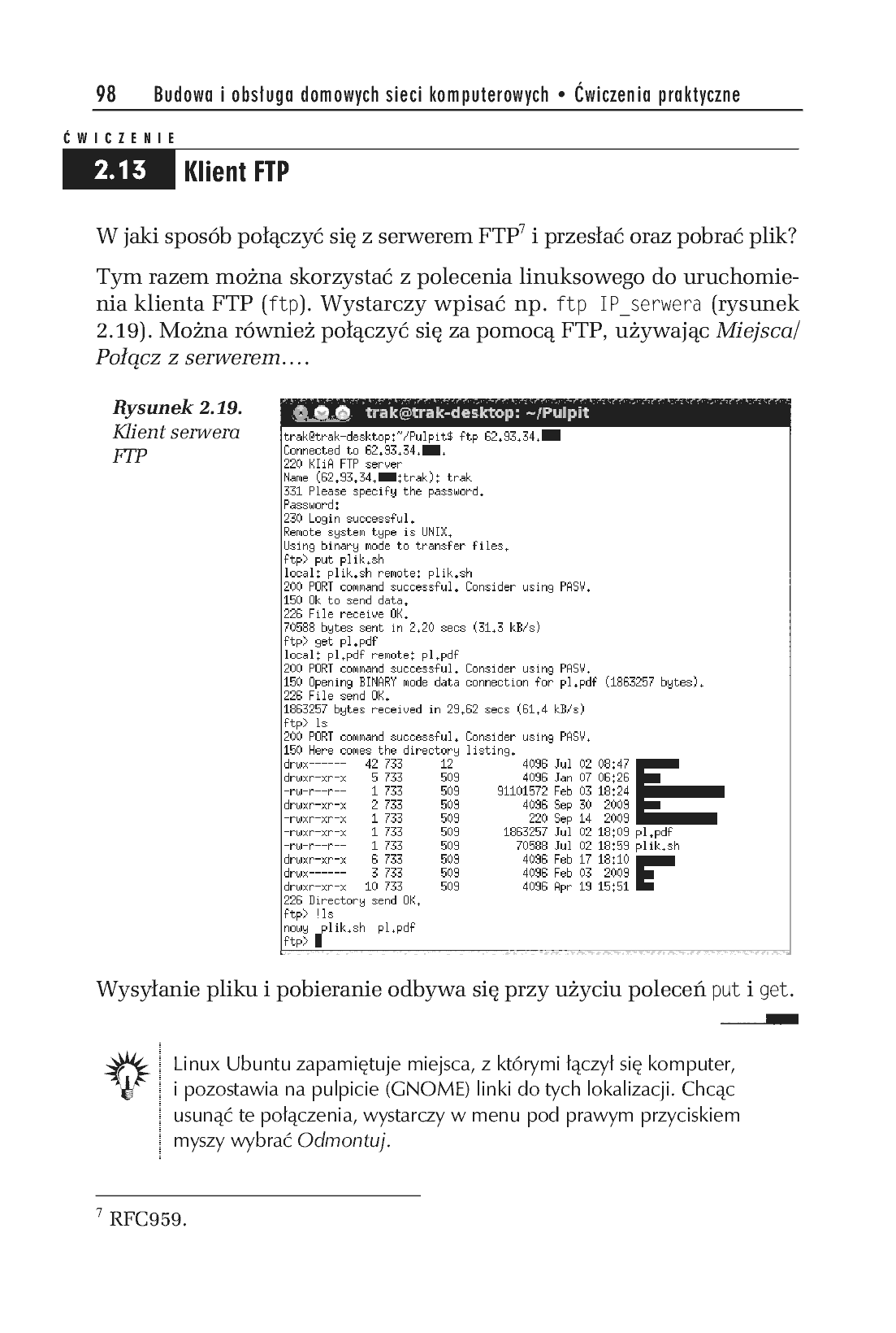Fragment „Budowa i obsługa domowych sieci komputerowych. Ćwiczenia praktyczne” — strona 22 z 30