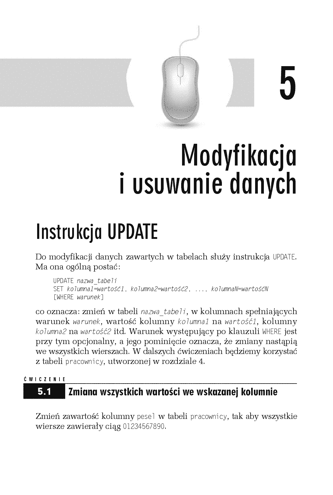 Fragment „SQL. Ćwiczenia praktyczne. Wydanie III” — strona 5 z 14