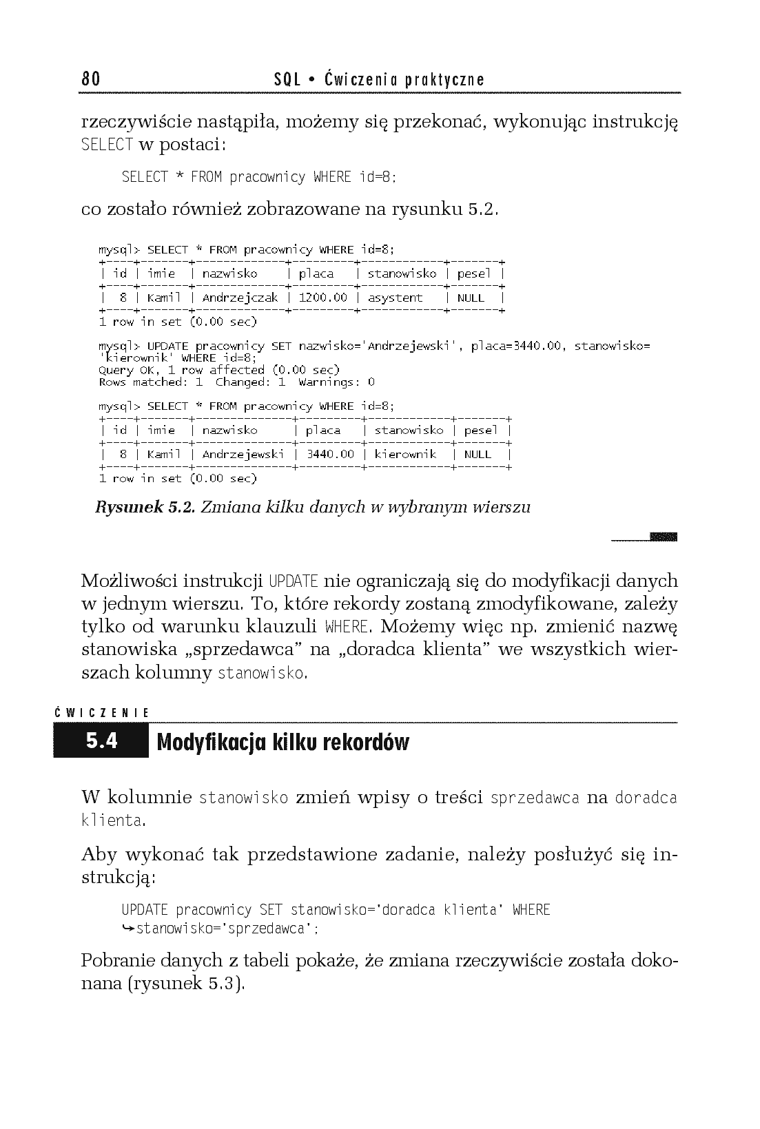 Fragment „SQL. Ćwiczenia praktyczne. Wydanie III” — strona 8 z 14