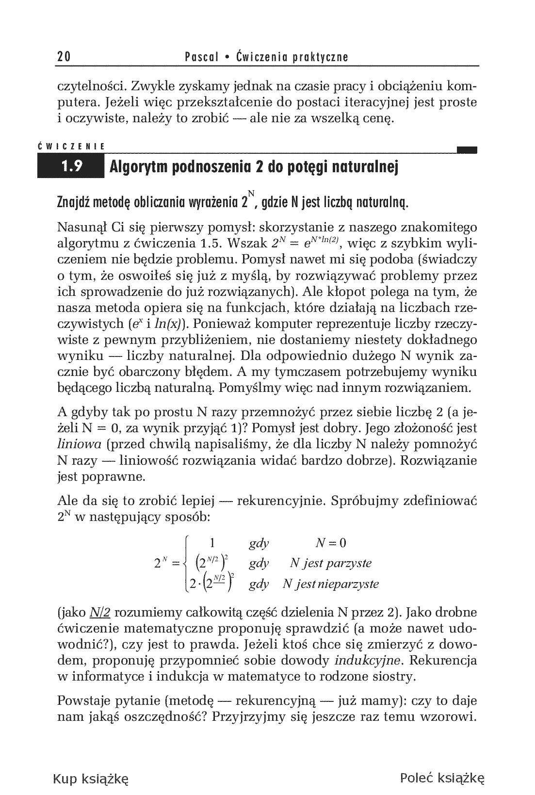 Fragment „Pascal. Ćwiczenia praktyczne. Wydanie III” — strona 16 z 24