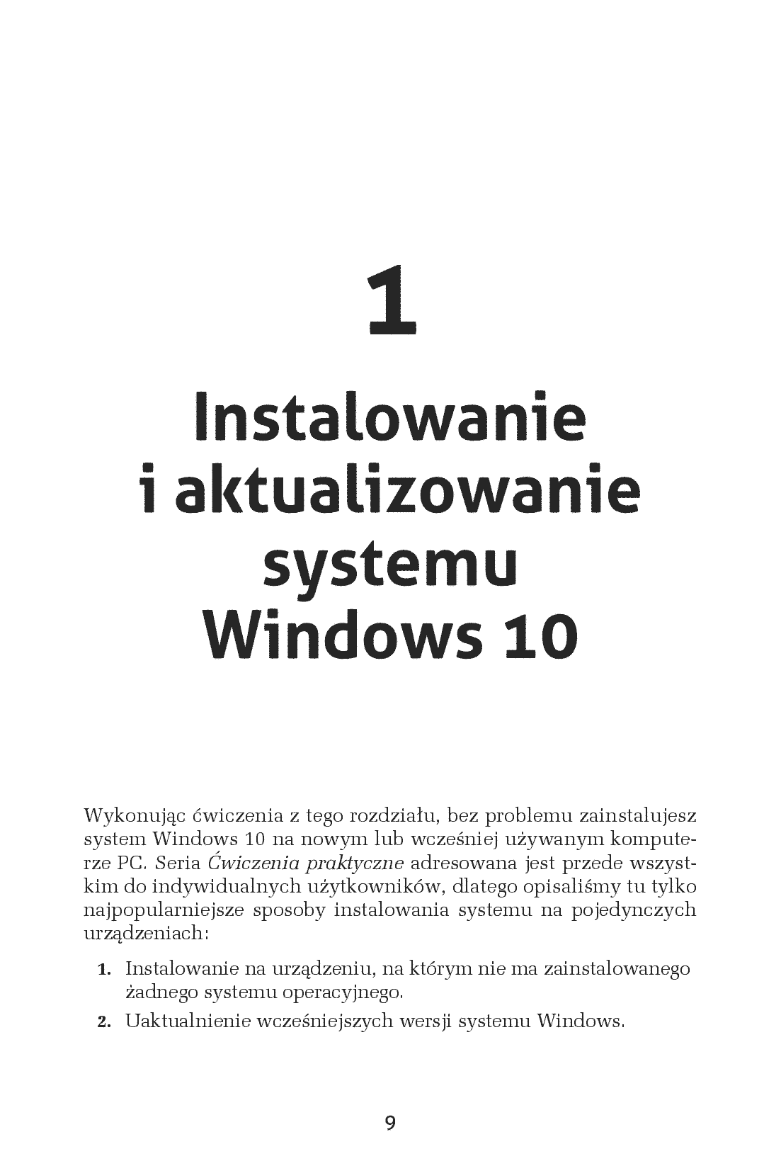 Fragment „Windows 10 PL. Ćwiczenia praktyczne” — strona 9 z 16
