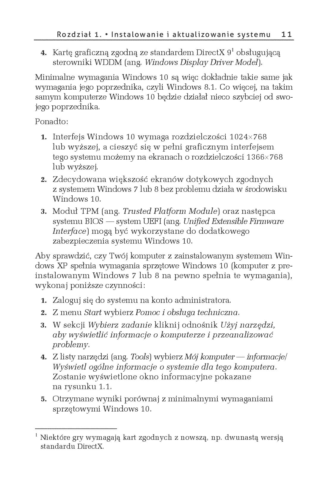 Fragment „Windows 10 PL. Ćwiczenia praktyczne” — strona 11 z 16