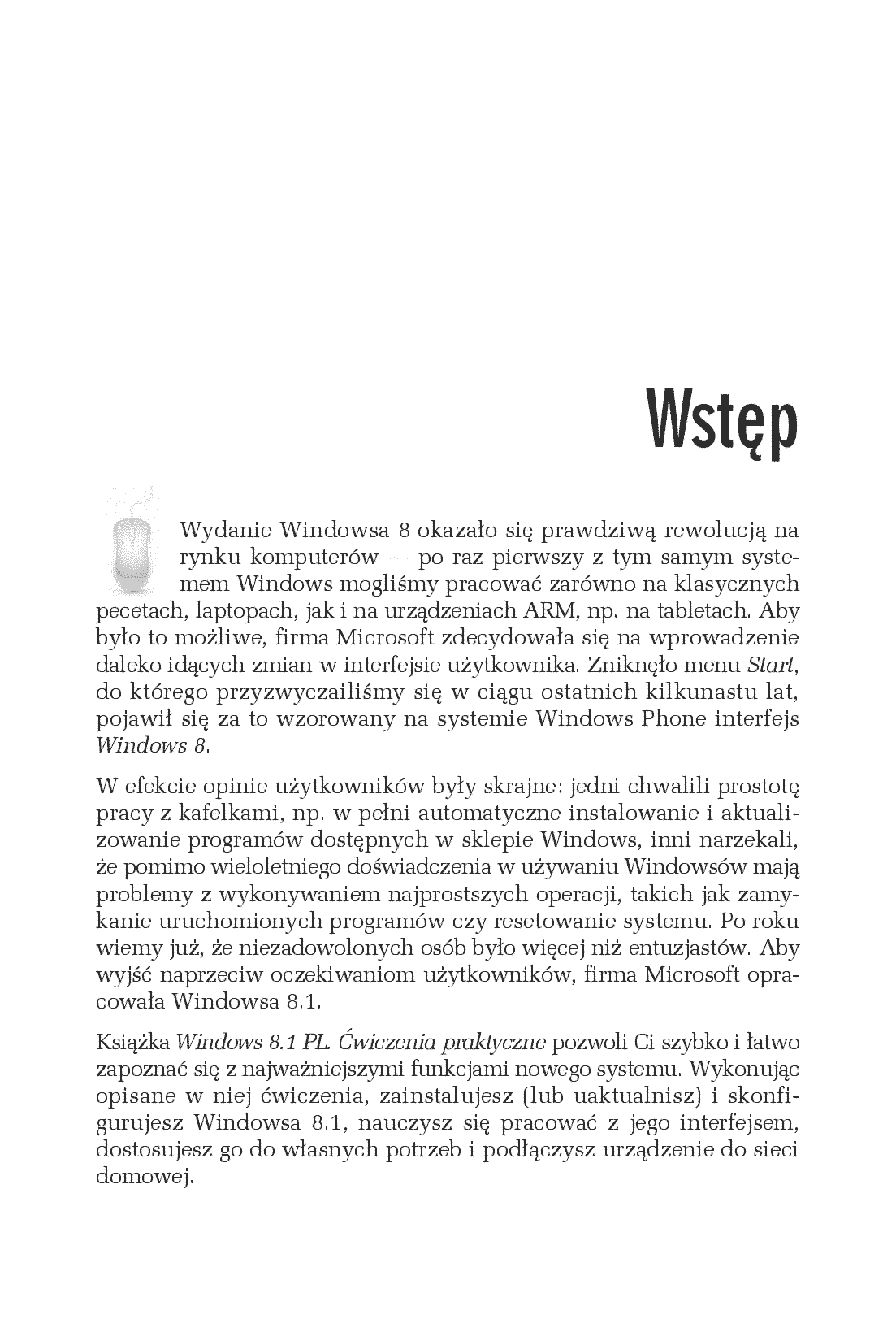 Fragment „Windows 8.1 PL. Ćwiczenia praktyczne” — strona 5 z 12