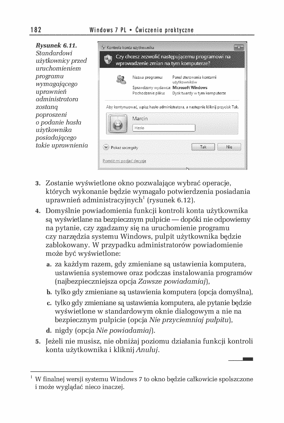 Fragment „Windows 7 PL. Ćwiczenia praktyczne” — strona 15 z 22
