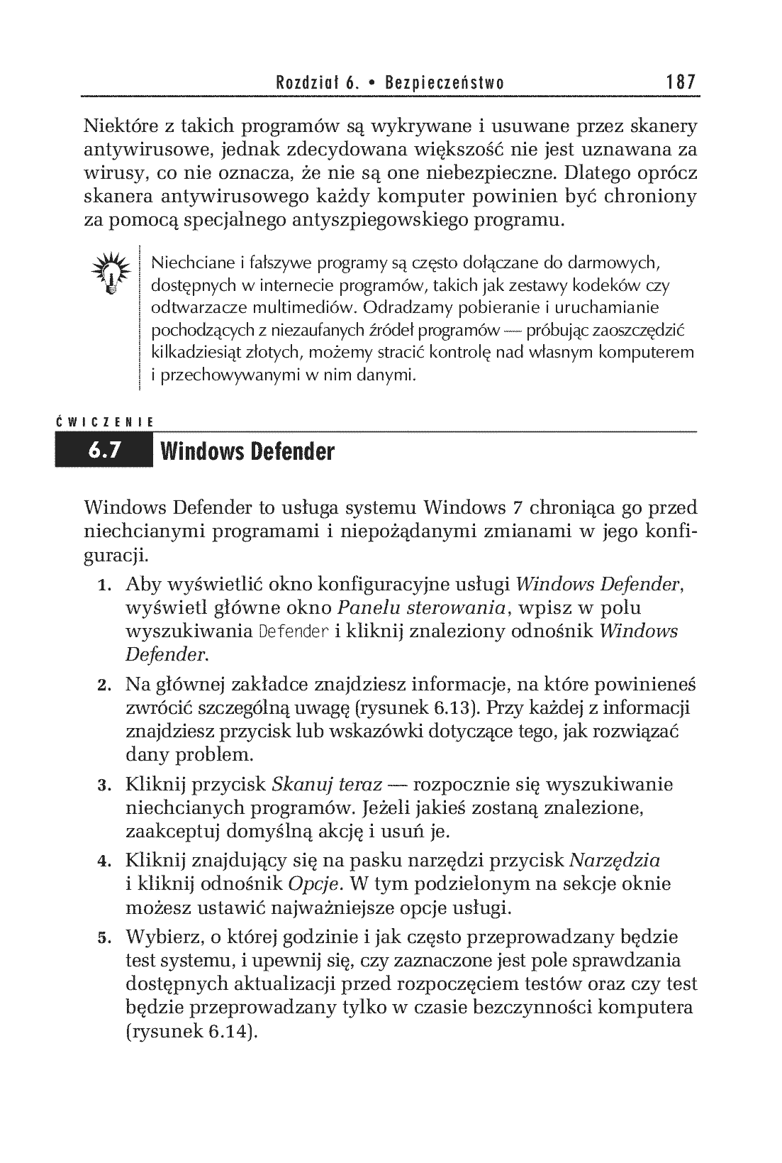 Fragment „Windows 7 PL. Ćwiczenia praktyczne” — strona 20 z 22