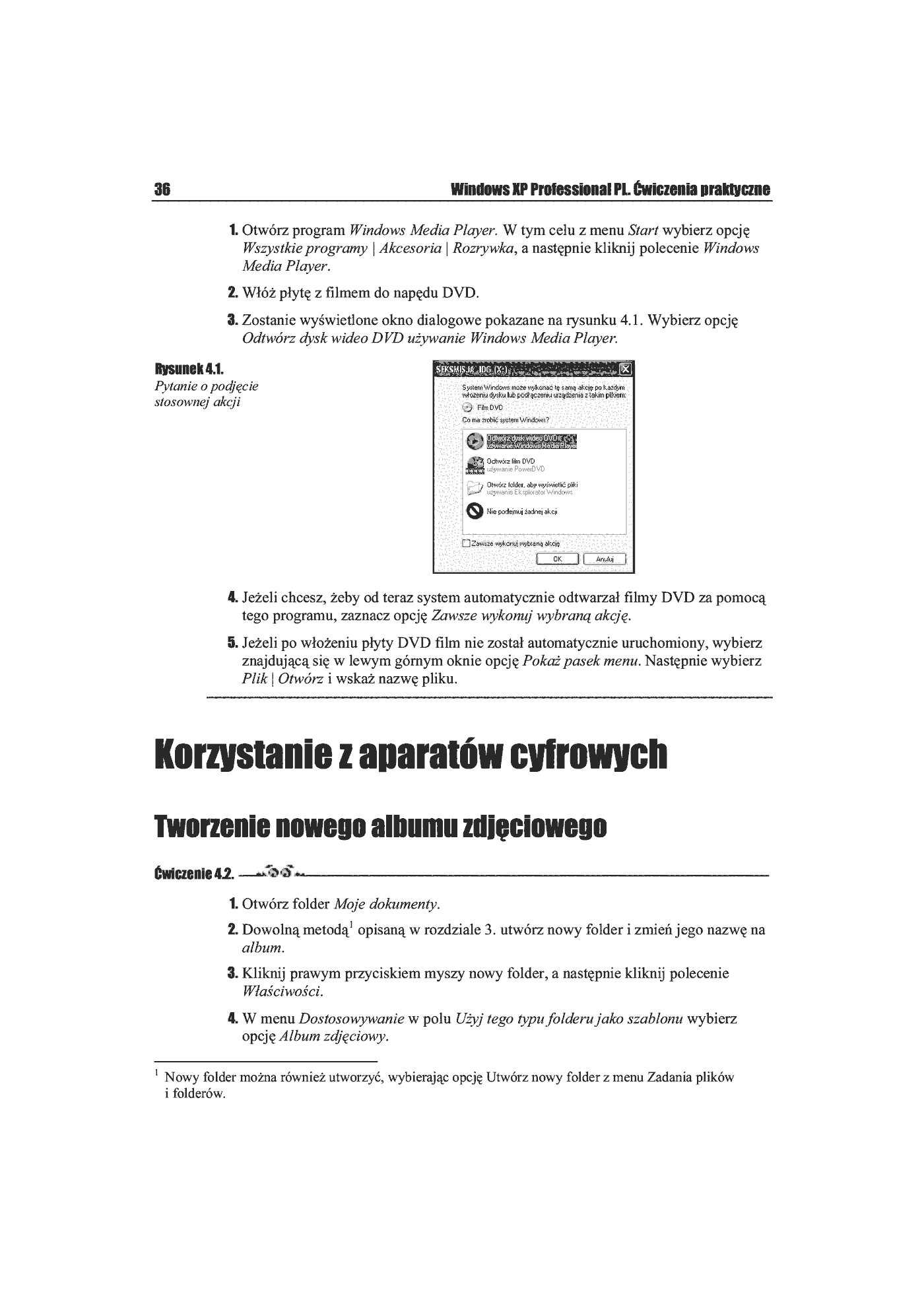 Fragment „Windows XP Professional PL. Ćwiczenia praktyczne” — strona 7 z 11