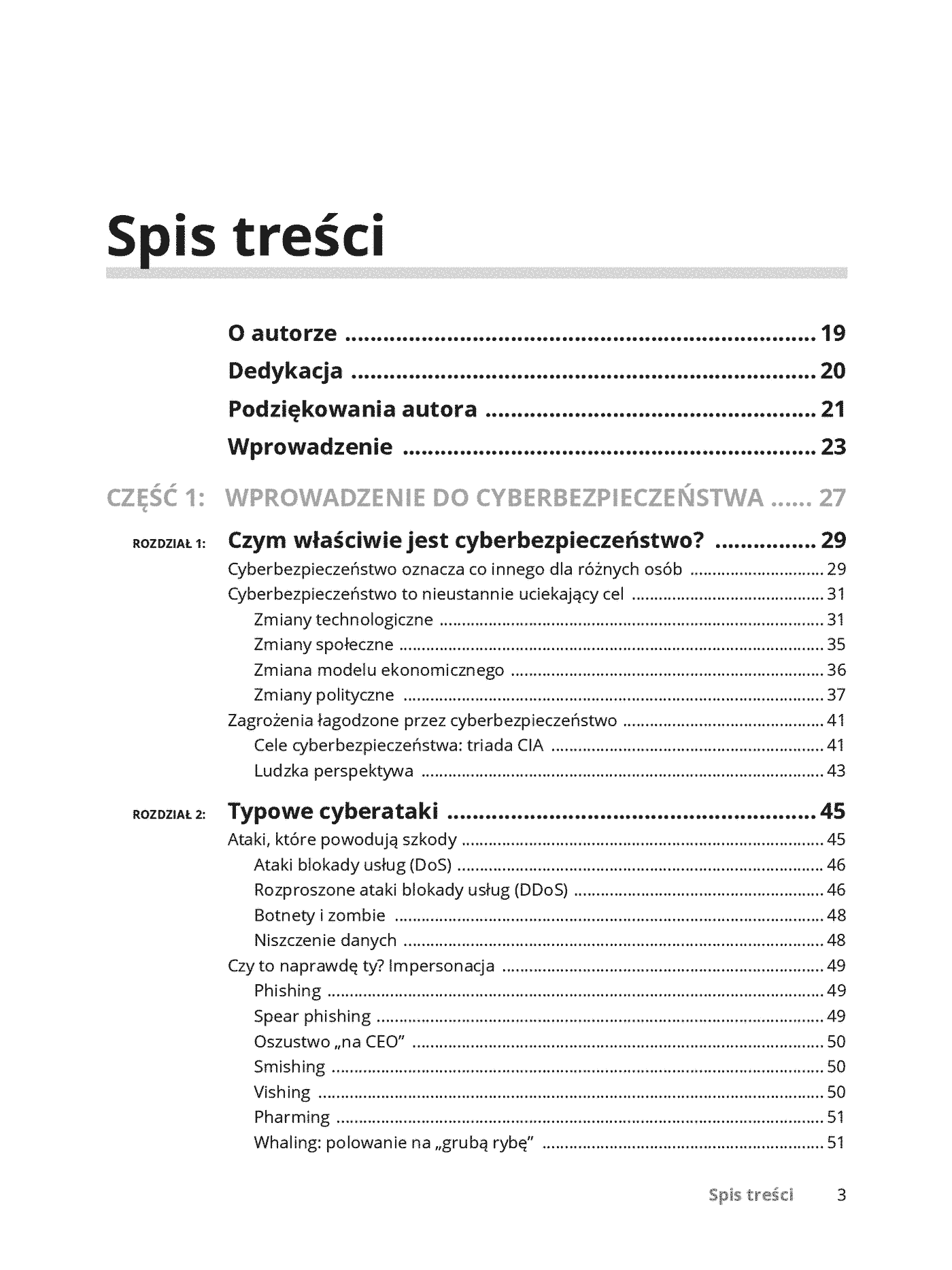 Fragment „Cyberbezpieczeństwo dla bystrzaków. Wydanie II” — strona 3 z 30