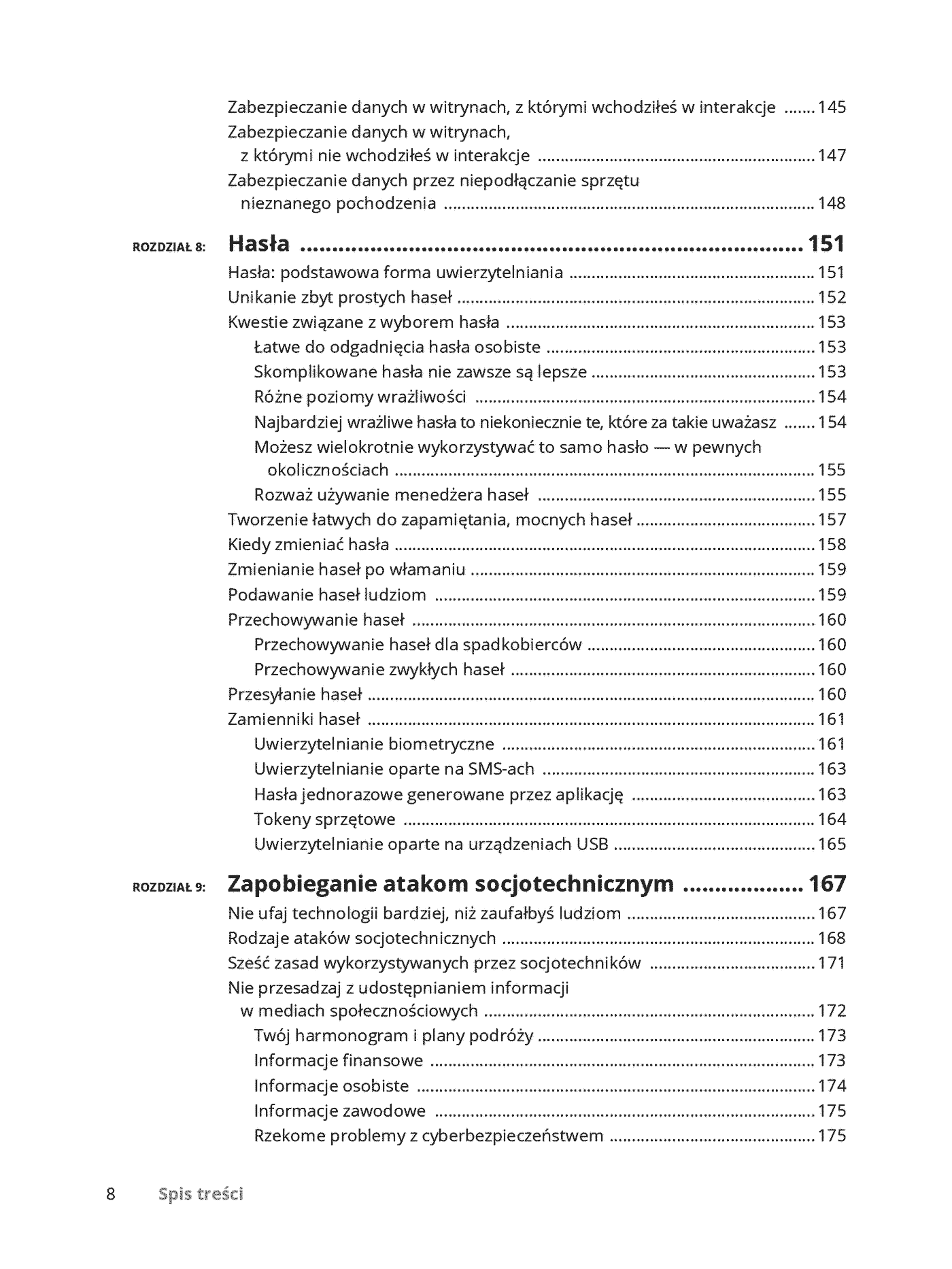 Fragment „Cyberbezpieczeństwo dla bystrzaków. Wydanie II” — strona 8 z 30