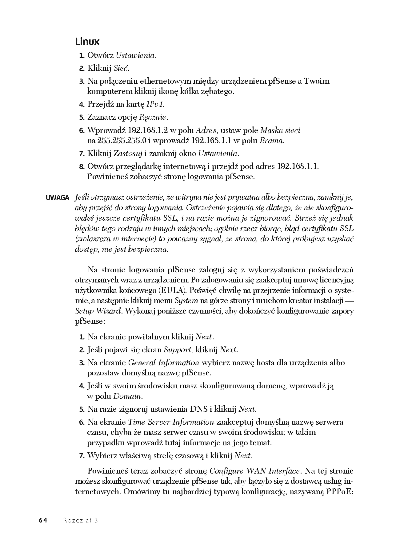 Fragment „Cyberbezpieczeństwo w małych sieciach. Praktyczny przewodnik dla umiarkowanych paranoików” — strona 22 z 30