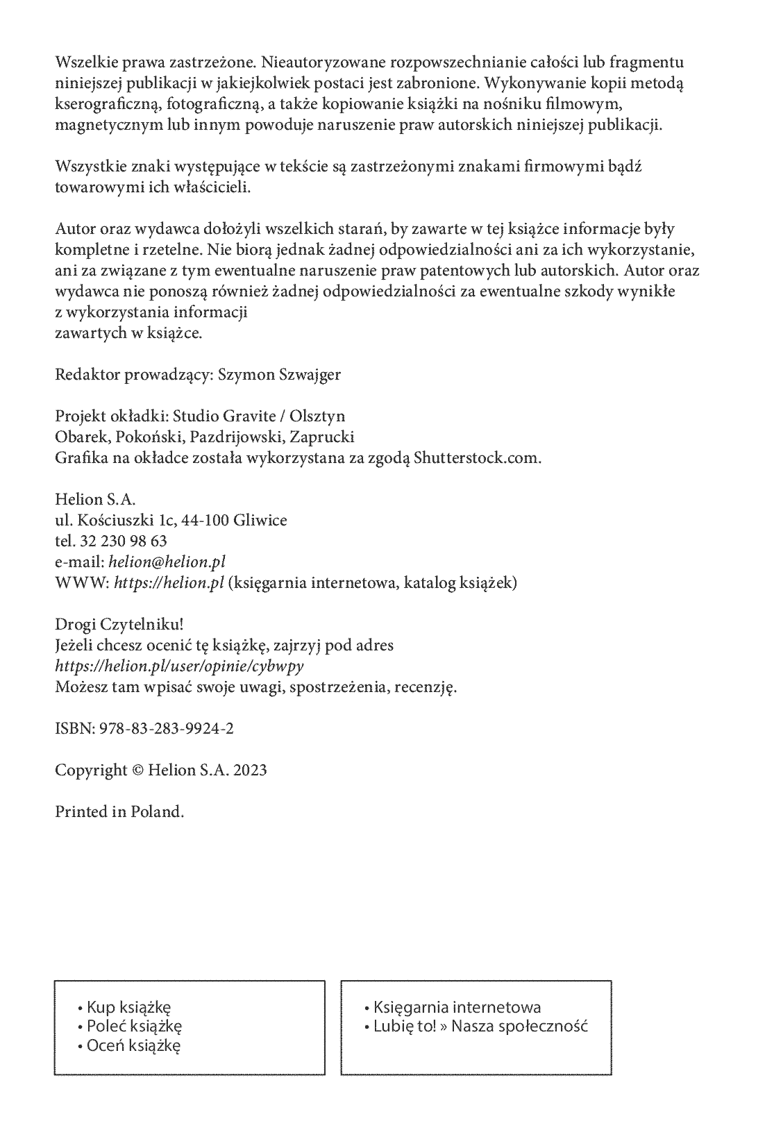 Fragment „Cybersecurity w pytaniach i odpowiedziach” — strona 2 z 18