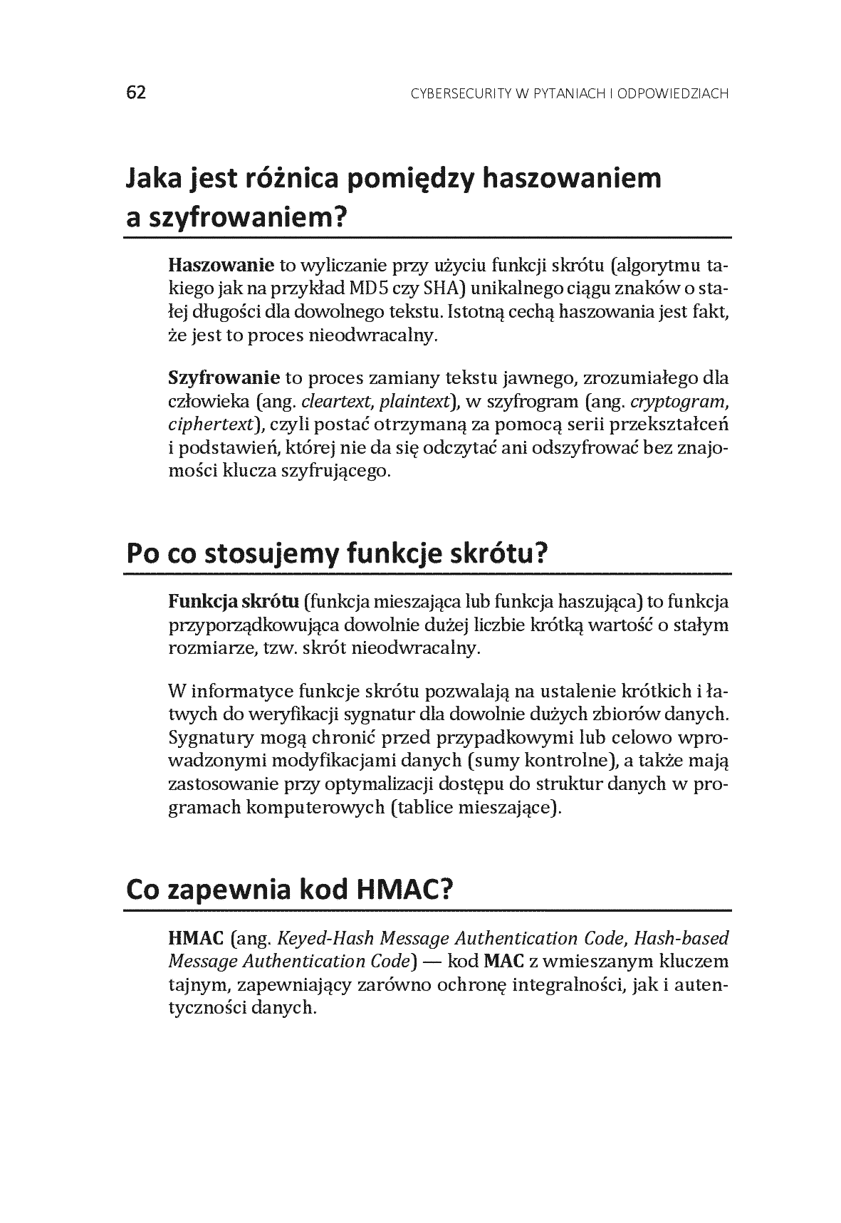 Fragment „Cybersecurity w pytaniach i odpowiedziach” — strona 12 z 18