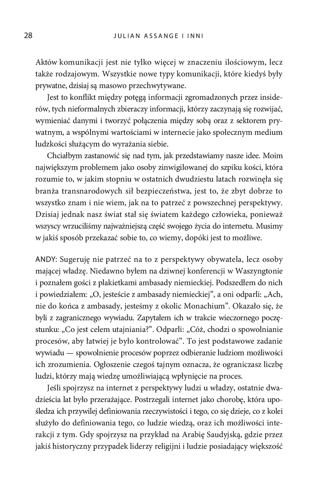 Fragment „Cypherpunks. Wolność i przyszłość internetu” — strona 6 z 18