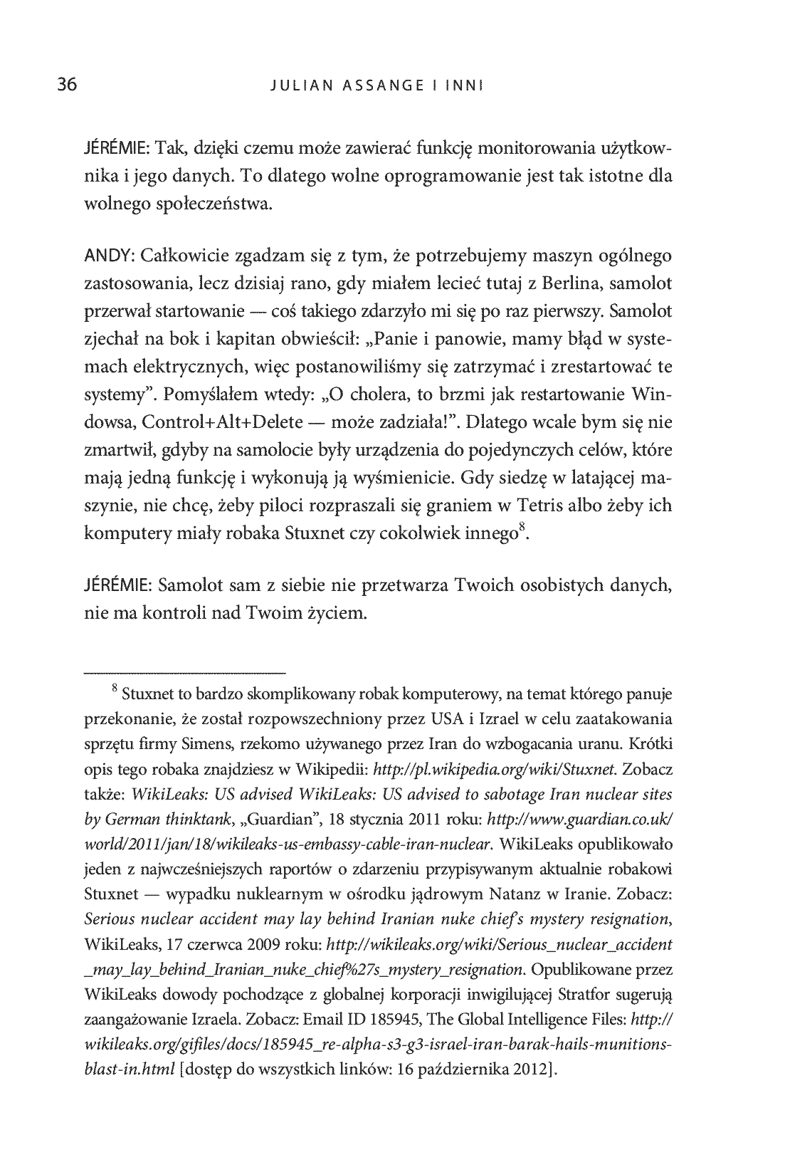 Fragment „Cypherpunks. Wolność i przyszłość internetu” — strona 14 z 18