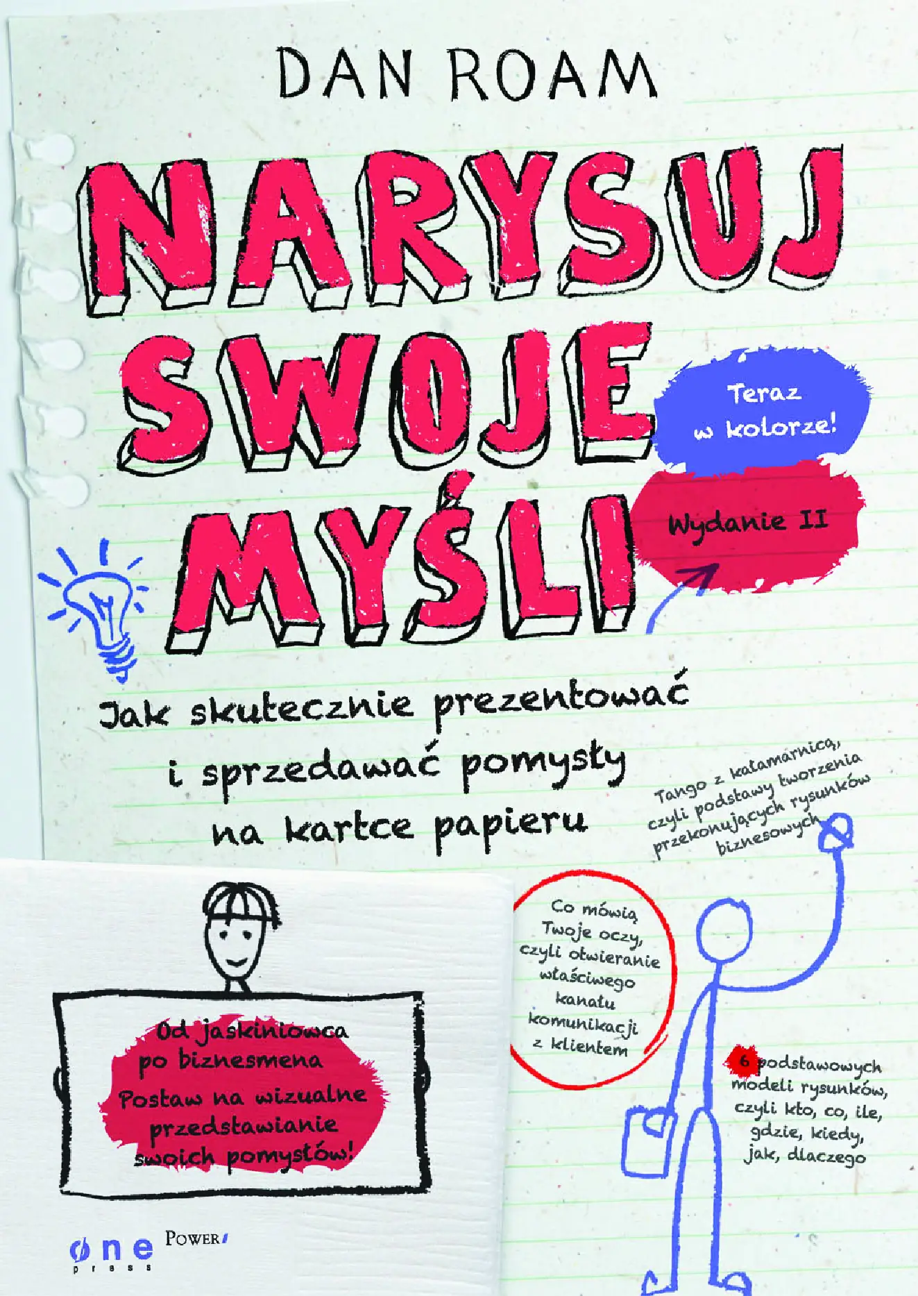 Fragment „Narysuj swoje myśli. Jak skutecznie prezentować i sprzedawać pomysły na kartce papieru. Wydanie II” — strona 1 z 16