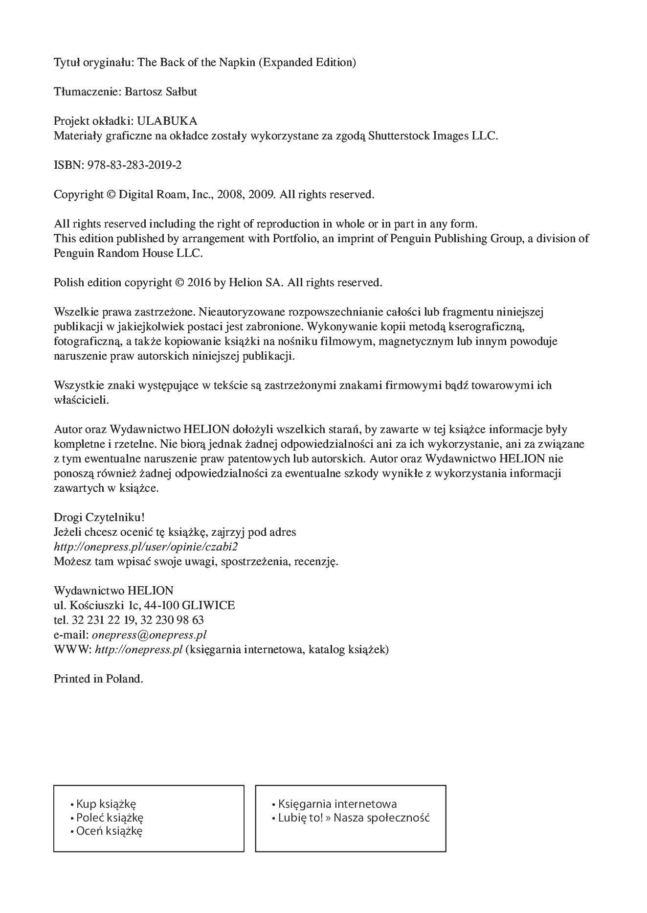 Fragment „Narysuj swoje myśli. Jak skutecznie prezentować i sprzedawać pomysły na kartce papieru. Wydanie II” — strona 2 z 16