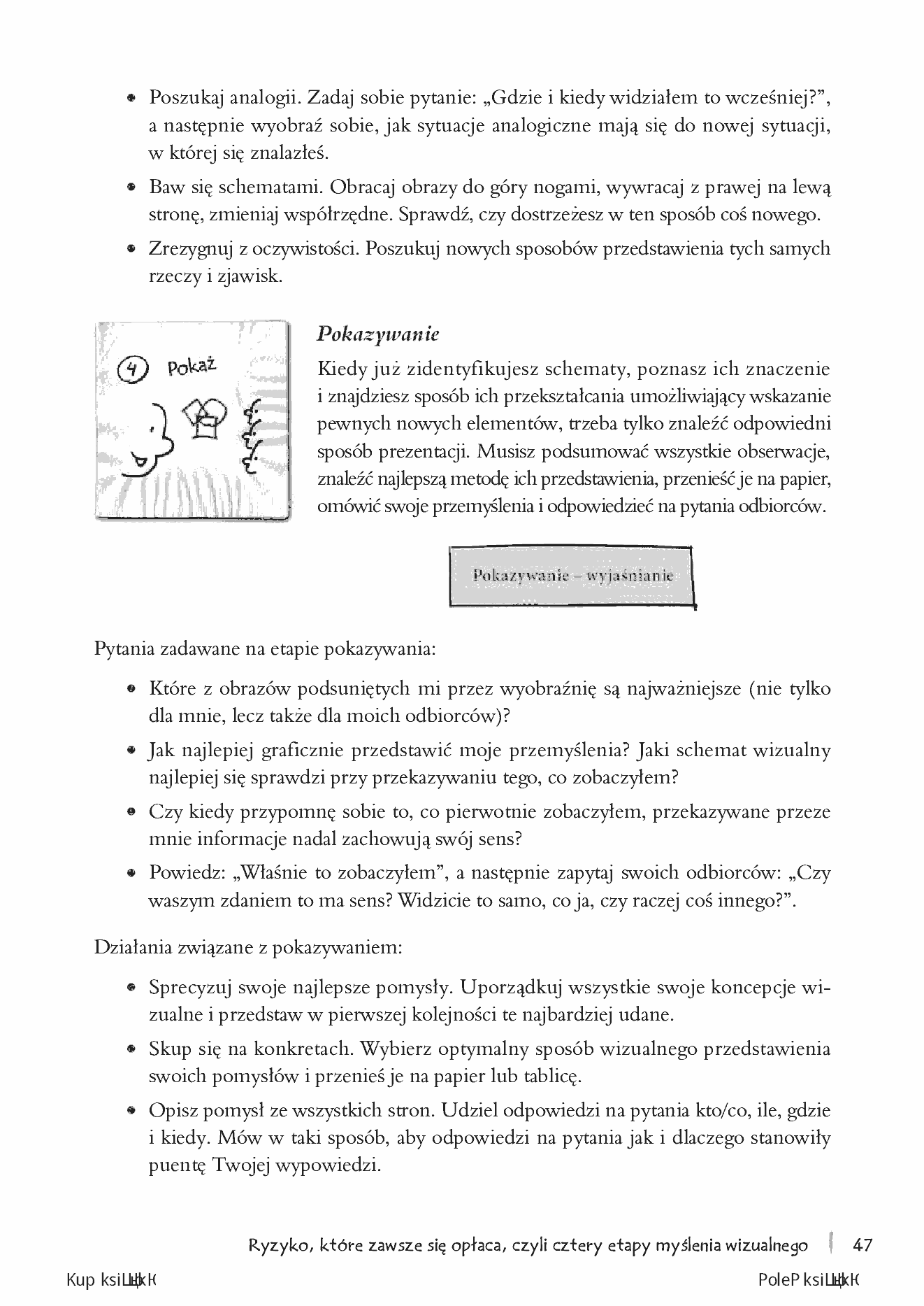 Fragment „Narysuj swoje myśli. Jak skutecznie prezentować i sprzedawać pomysły na kartce papieru. Wydanie II” — strona 12 z 16
