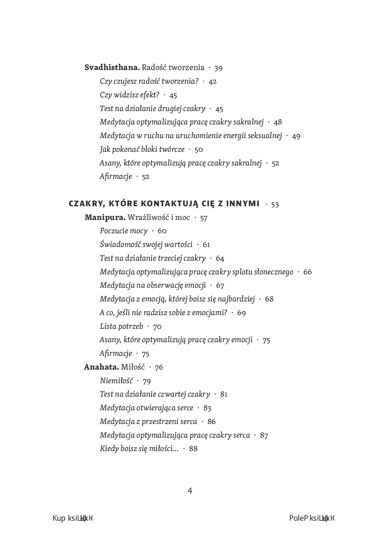 Fragment „Czakry. Źródła energii. Praktyczny poradnik” — strona 4 z 20