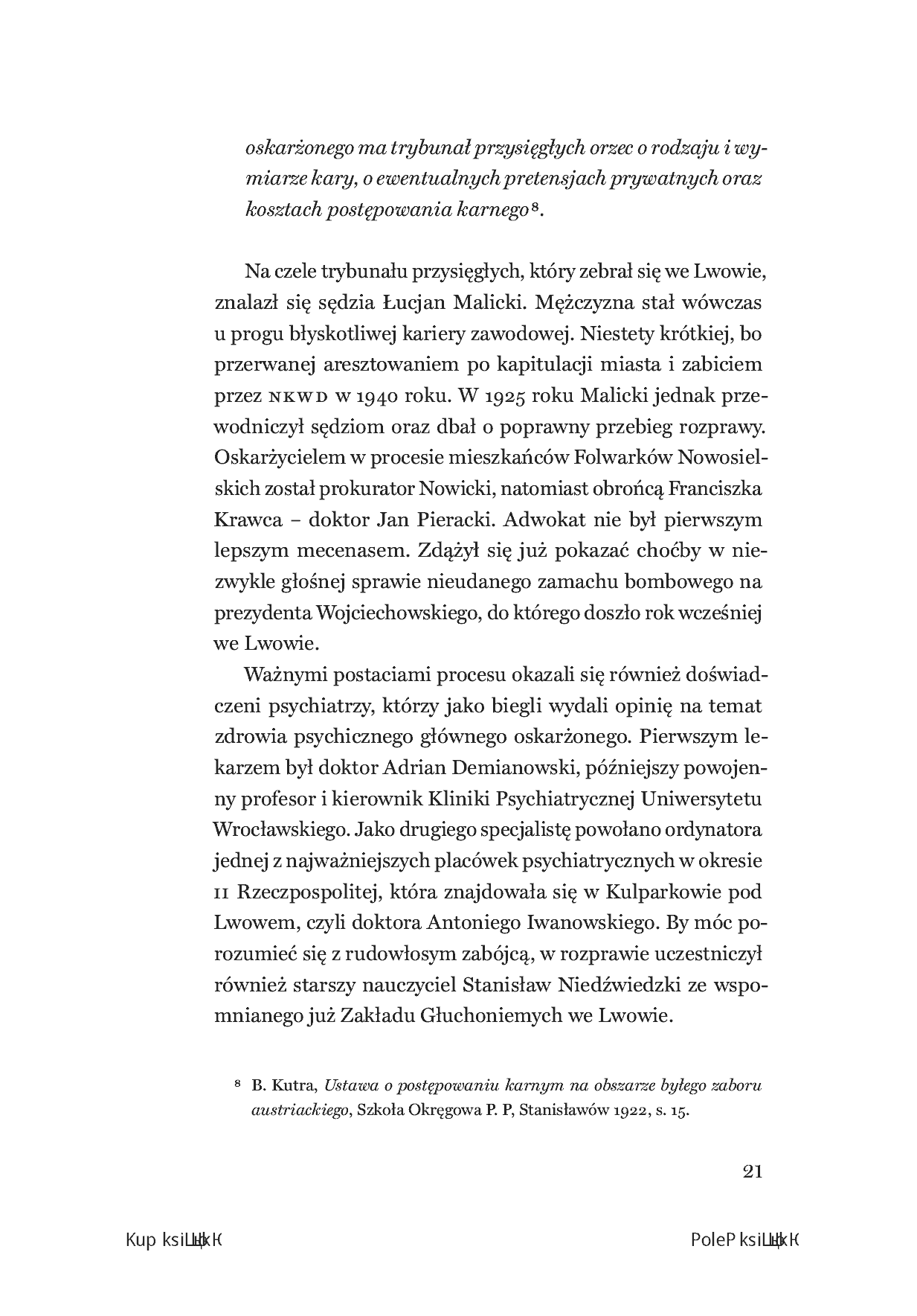 Fragment „Demoniczne dwudziestolecie. Czarownice, znachorzy i zaświaty na usługach zbrodni” — strona 21 z 24