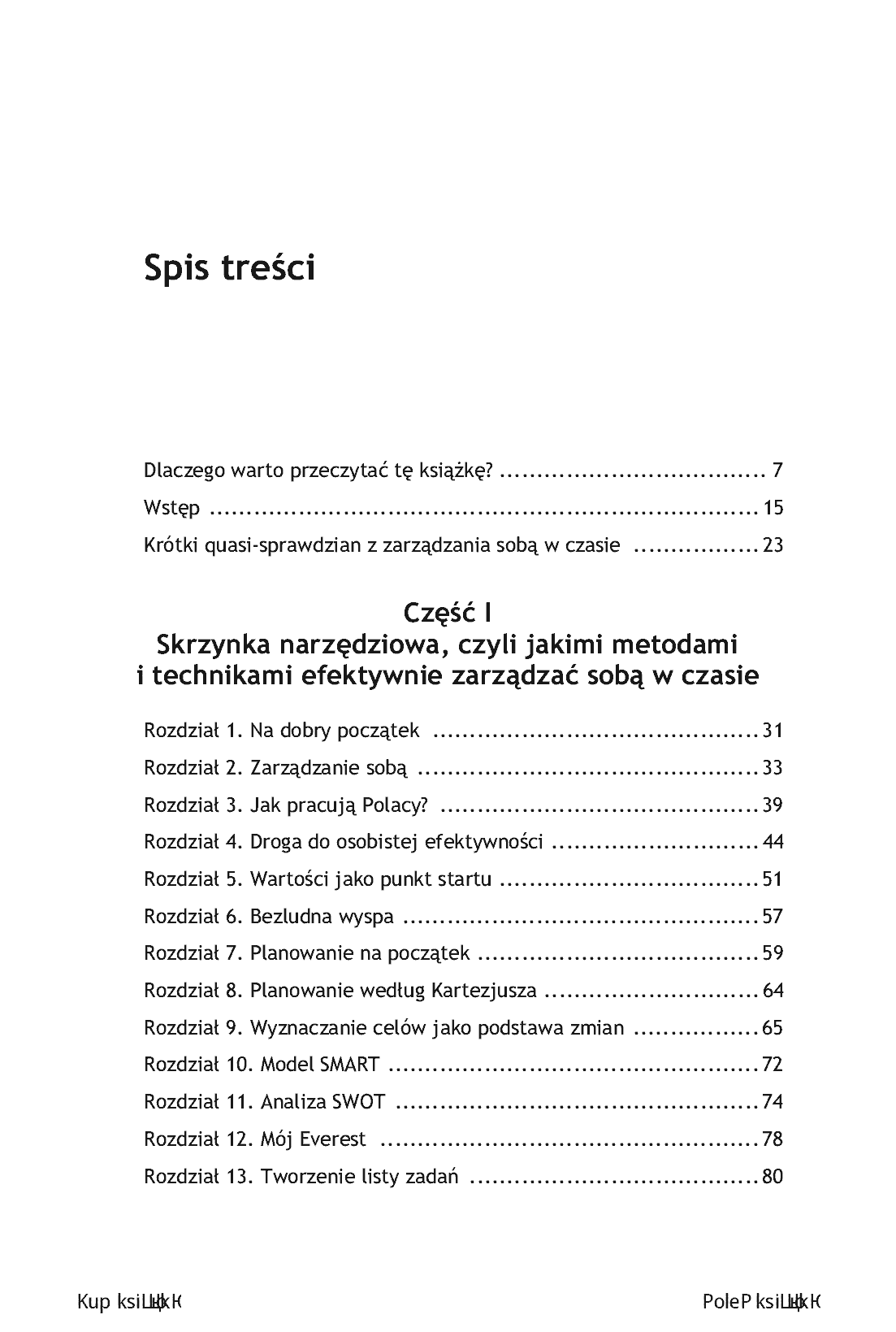 Fragment „CZASOLOGIA, czyli jak efektywnie zarządzać sobą i zespołem na drodze do sukcesu” — strona 3 z 14