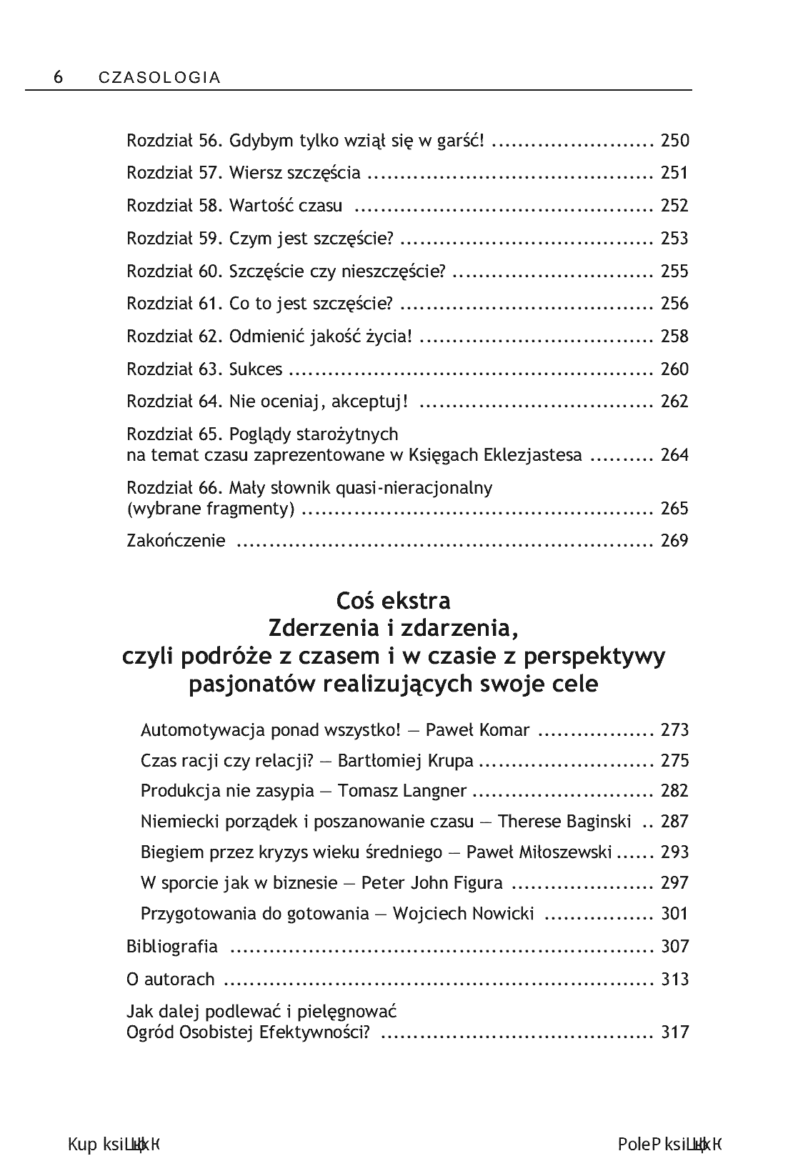 Fragment „CZASOLOGIA, czyli jak efektywnie zarządzać sobą i zespołem na drodze do sukcesu” — strona 6 z 14