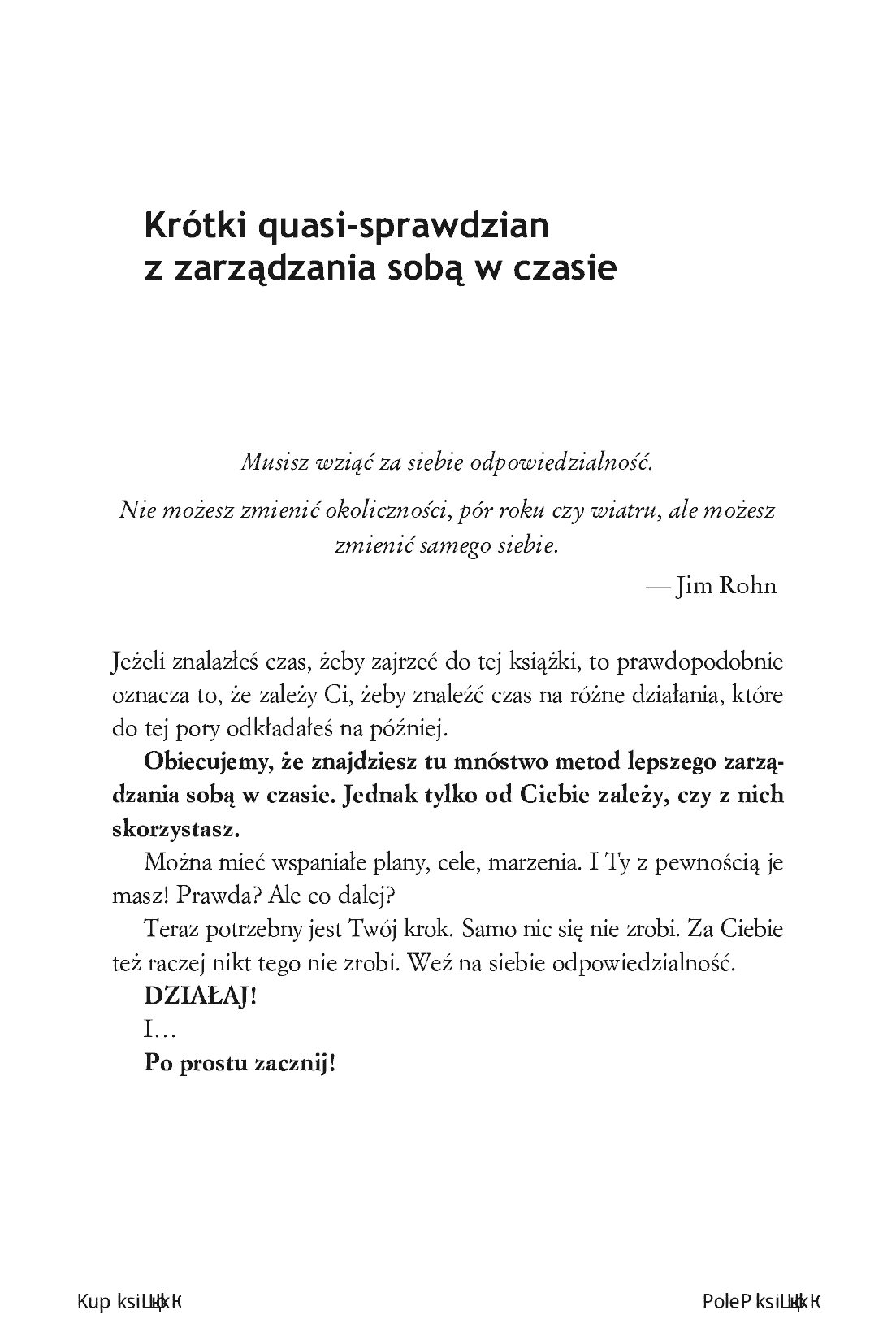 Fragment „CZASOLOGIA, czyli jak efektywnie zarządzać sobą i zespołem na drodze do sukcesu” — strona 7 z 14