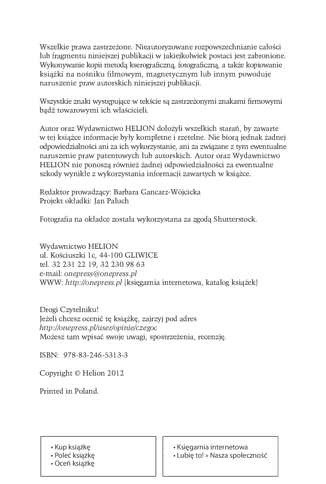 Fragment „No, to czego chcesz? Jak podejmować słuszne decyzje” — strona 2 z 19