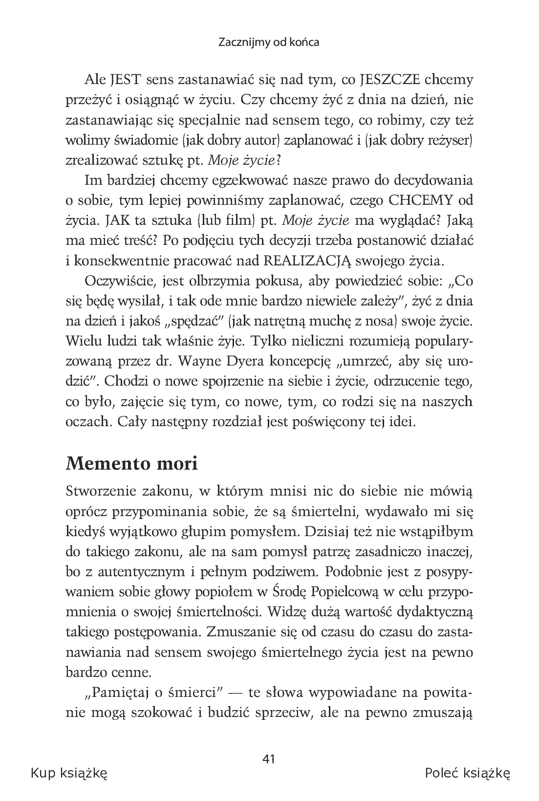 Fragment „No, to czego chcesz? Jak podejmować słuszne decyzje” — strona 11 z 19