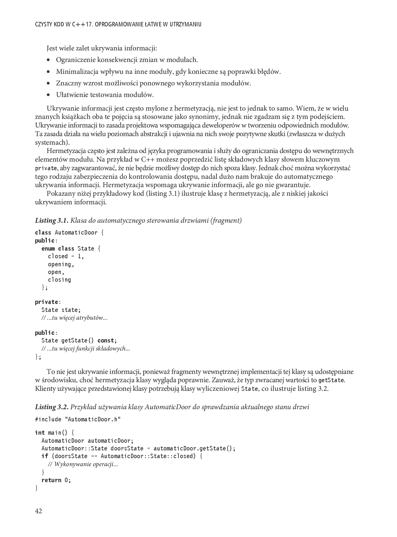 Fragment „Czysty kod w C++17. Oprogramowanie łatwe w utrzymaniu” — strona 10 z 30