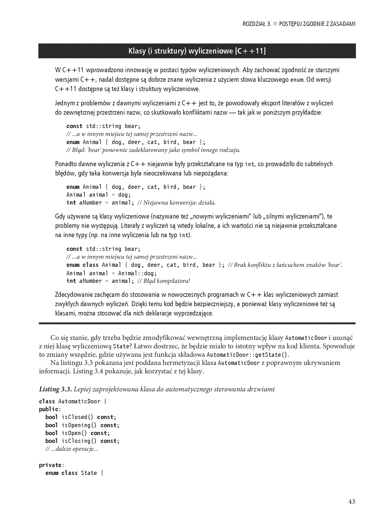 Fragment „Czysty kod w C++17. Oprogramowanie łatwe w utrzymaniu” — strona 11 z 30