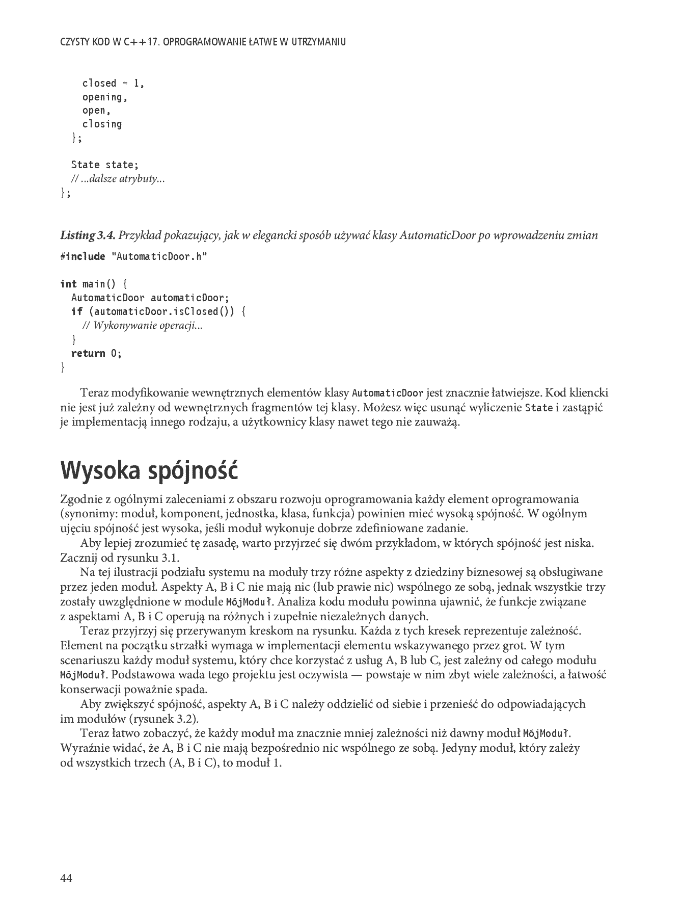 Fragment „Czysty kod w C++17. Oprogramowanie łatwe w utrzymaniu” — strona 12 z 30