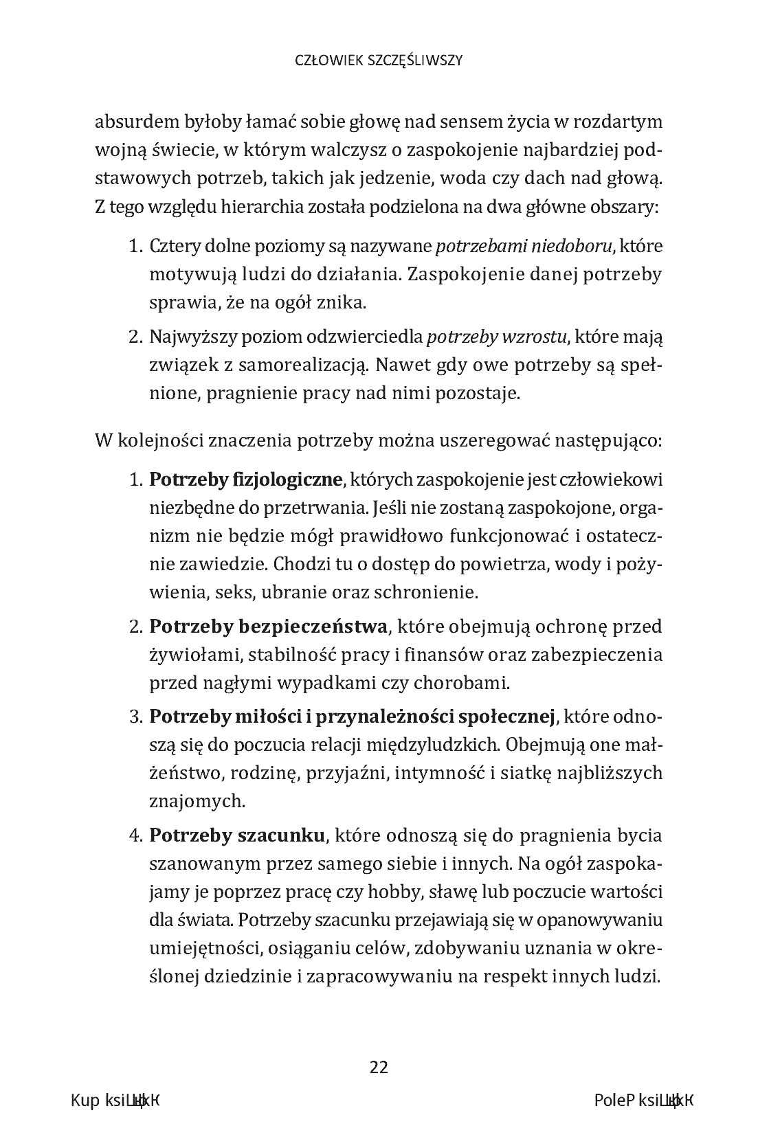 Fragment „Człowiek szczęśliwszy. 53 naukowo udowodnione nawyki, które pomagają odnaleźć radość życia” — strona 20 z 30