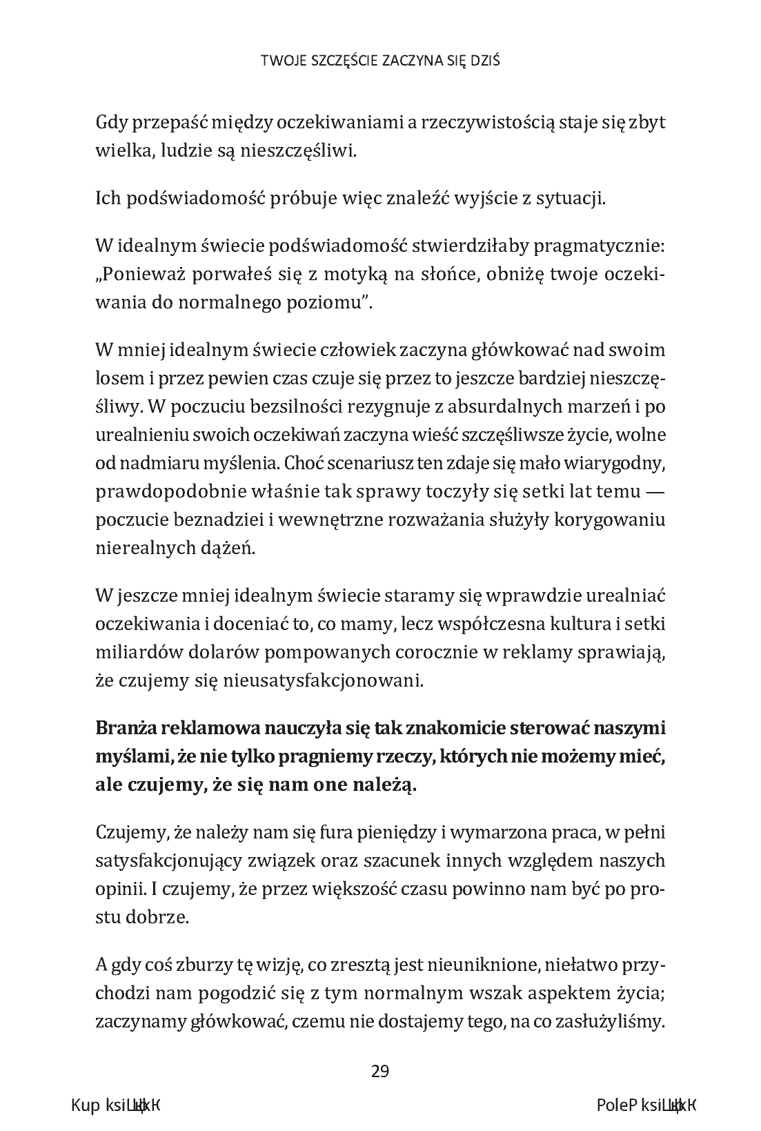 Fragment „Człowiek szczęśliwszy. 53 naukowo udowodnione nawyki, które pomagają odnaleźć radość życia” — strona 27 z 30